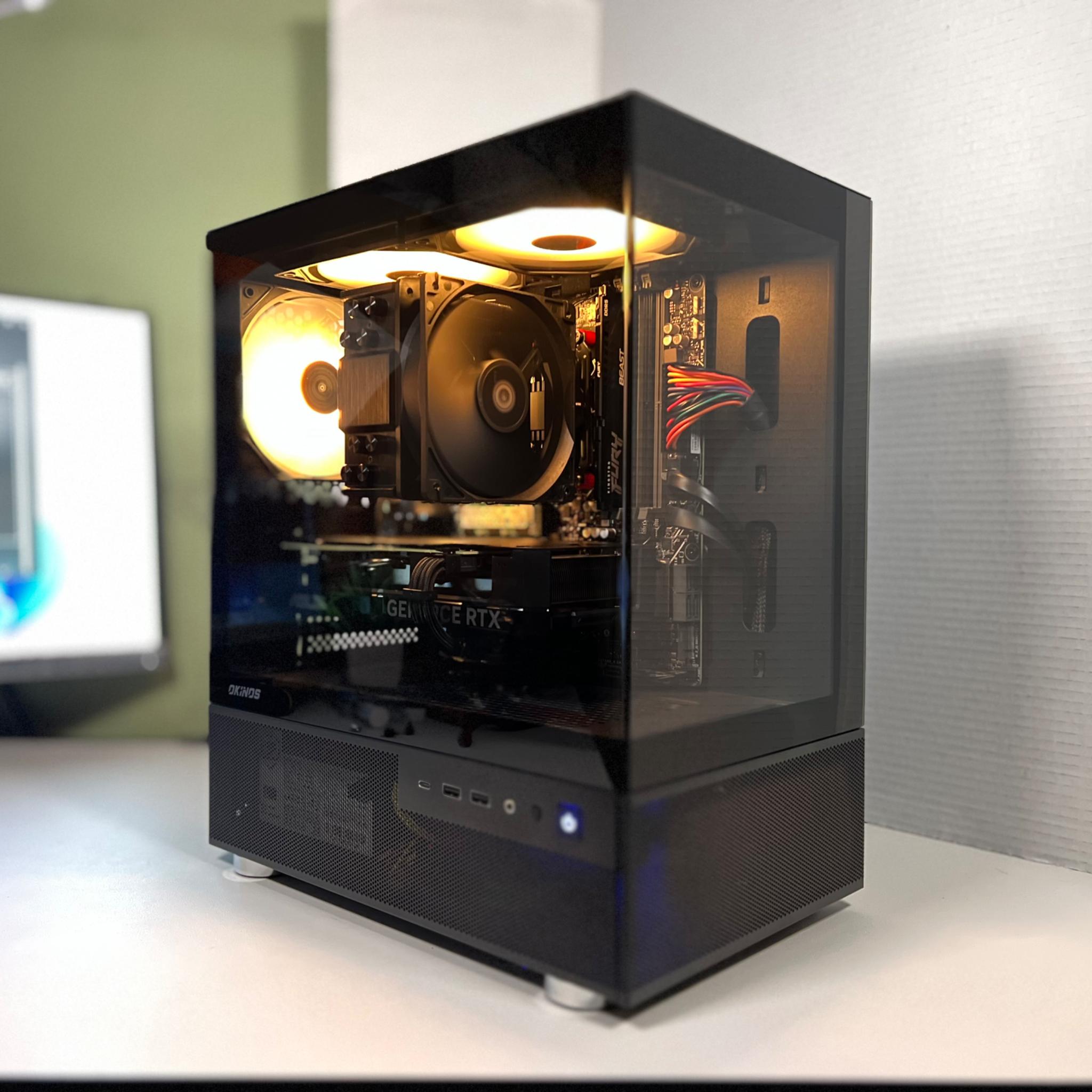 R5 7600 + 4060 Ti | 16GB DDR5 | 1TB NVMe | Minimalist Gaming PC