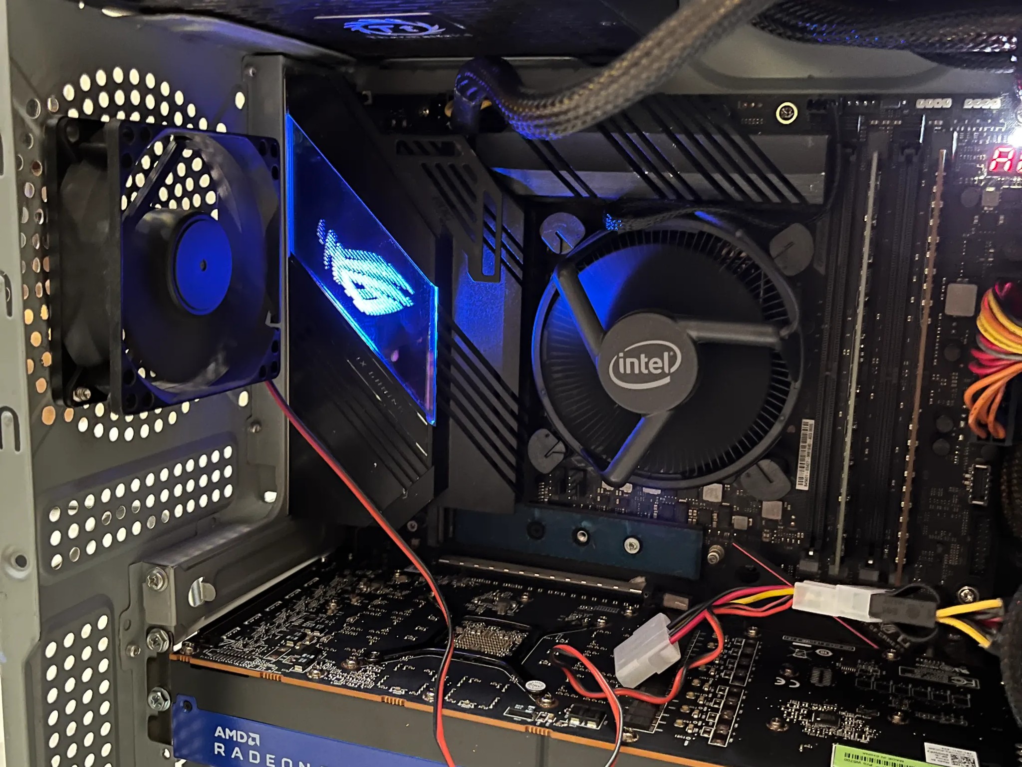 🖥️ Sleeper Gaming PC - Intel i5-11400F, AMD W5700 8GB, 16 GB RAM, 1 TB Storage, High Performance PC