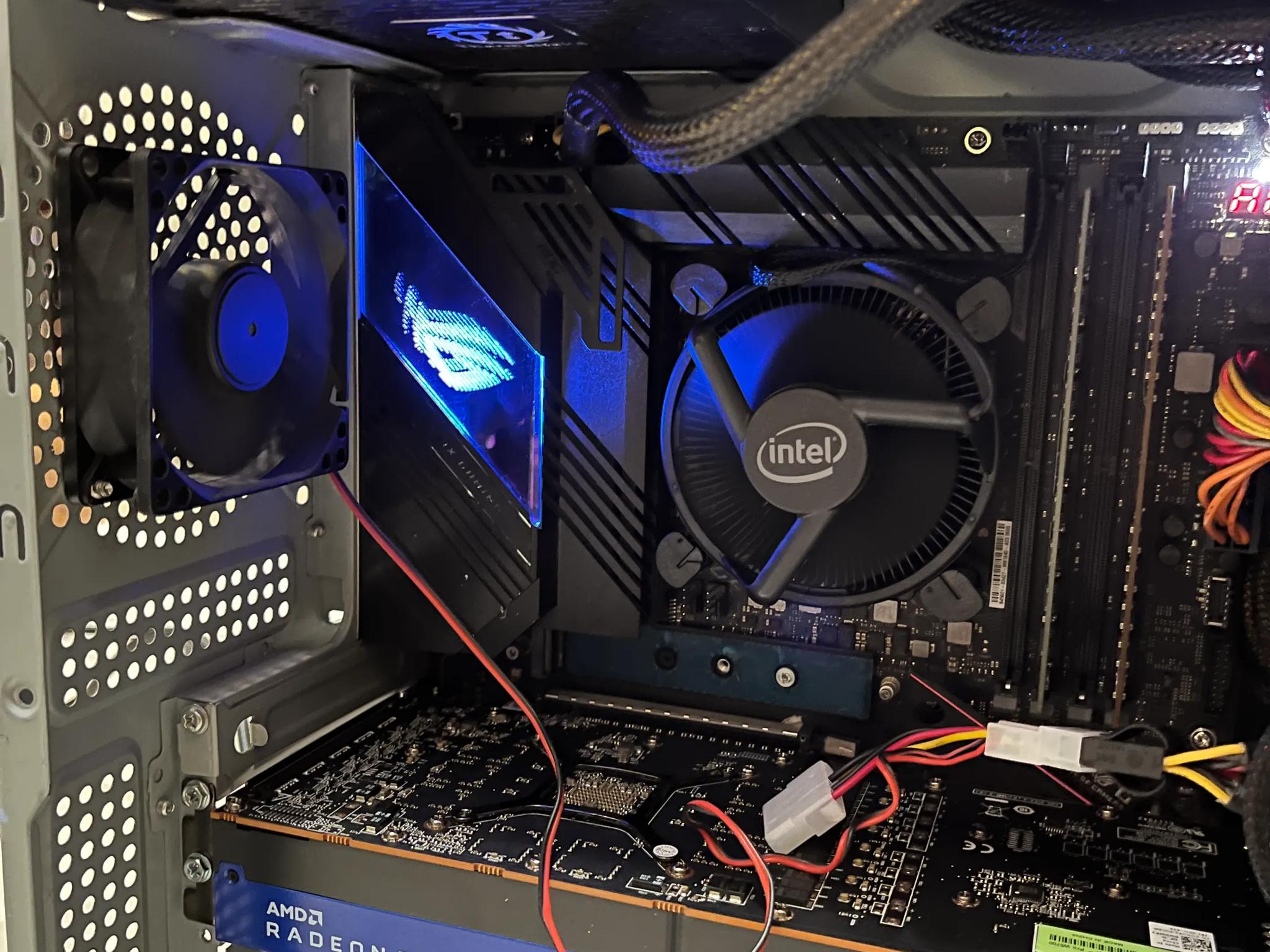 🖥️ Sleeper Gaming PC - Intel i5-11400F, AMD W5700 8GB, 16 GB RAM, 1 TB Storage, High Performance PC