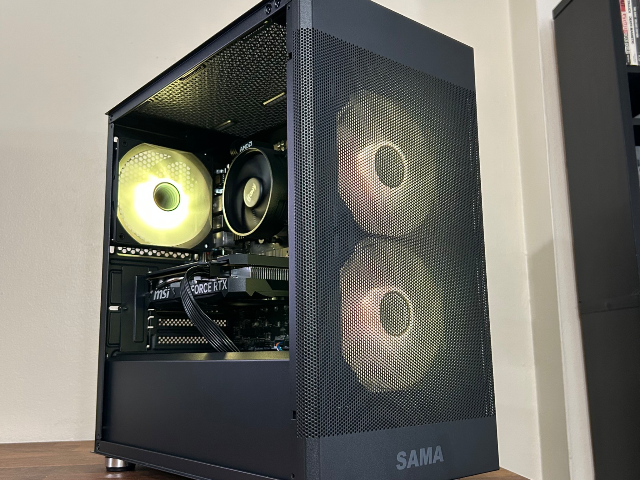 *SALE* RTX 4060 | Ryzen 5 5500 | 16GB DDR4 | 1TB SSD | WI-FI | The Sentry RTX