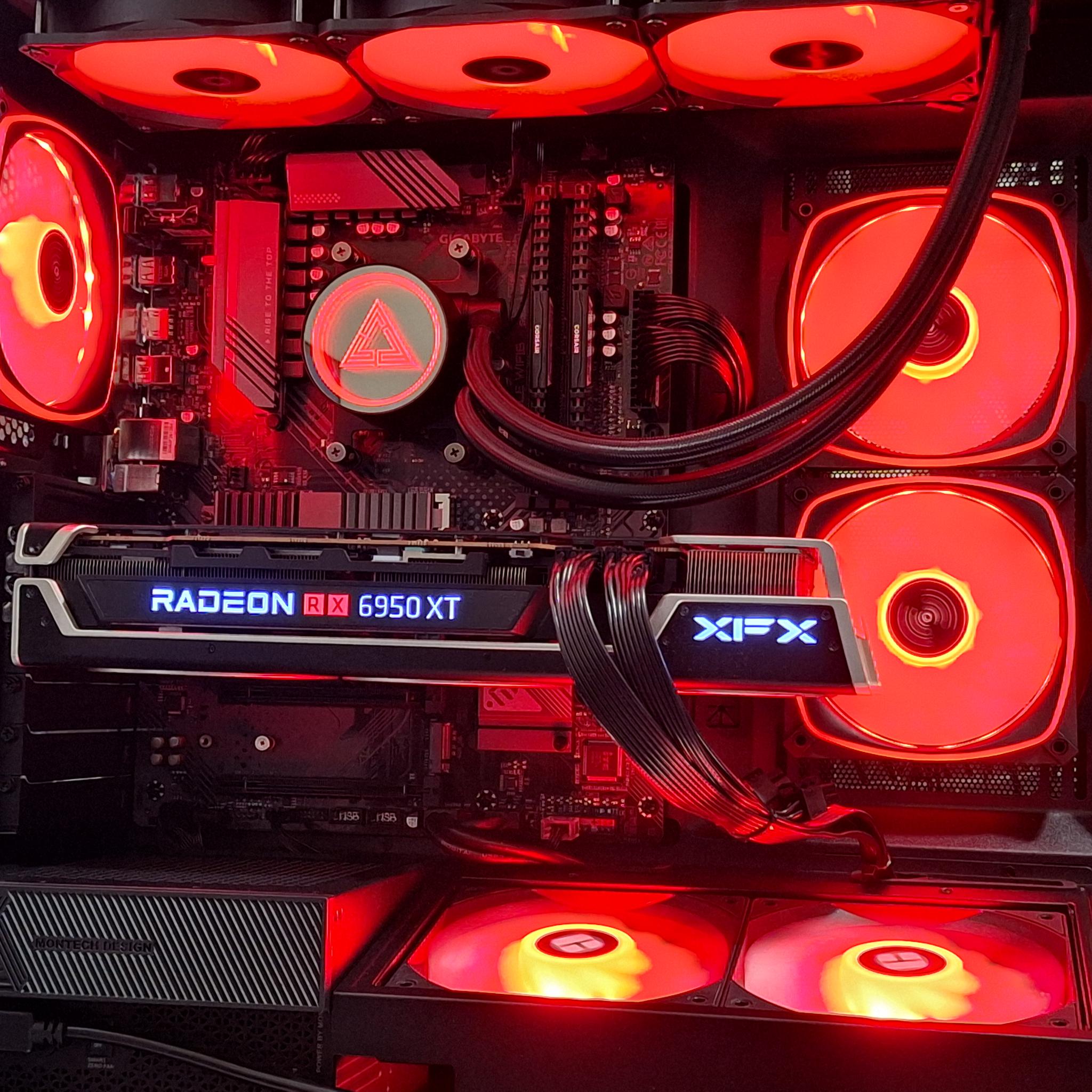 ⚔️1440p Ultra Montech Gamer⚔️RX 6950 XT | 32GB Corsair DDR4 | Ryzen 7 | 1TB SSD | WiFi!