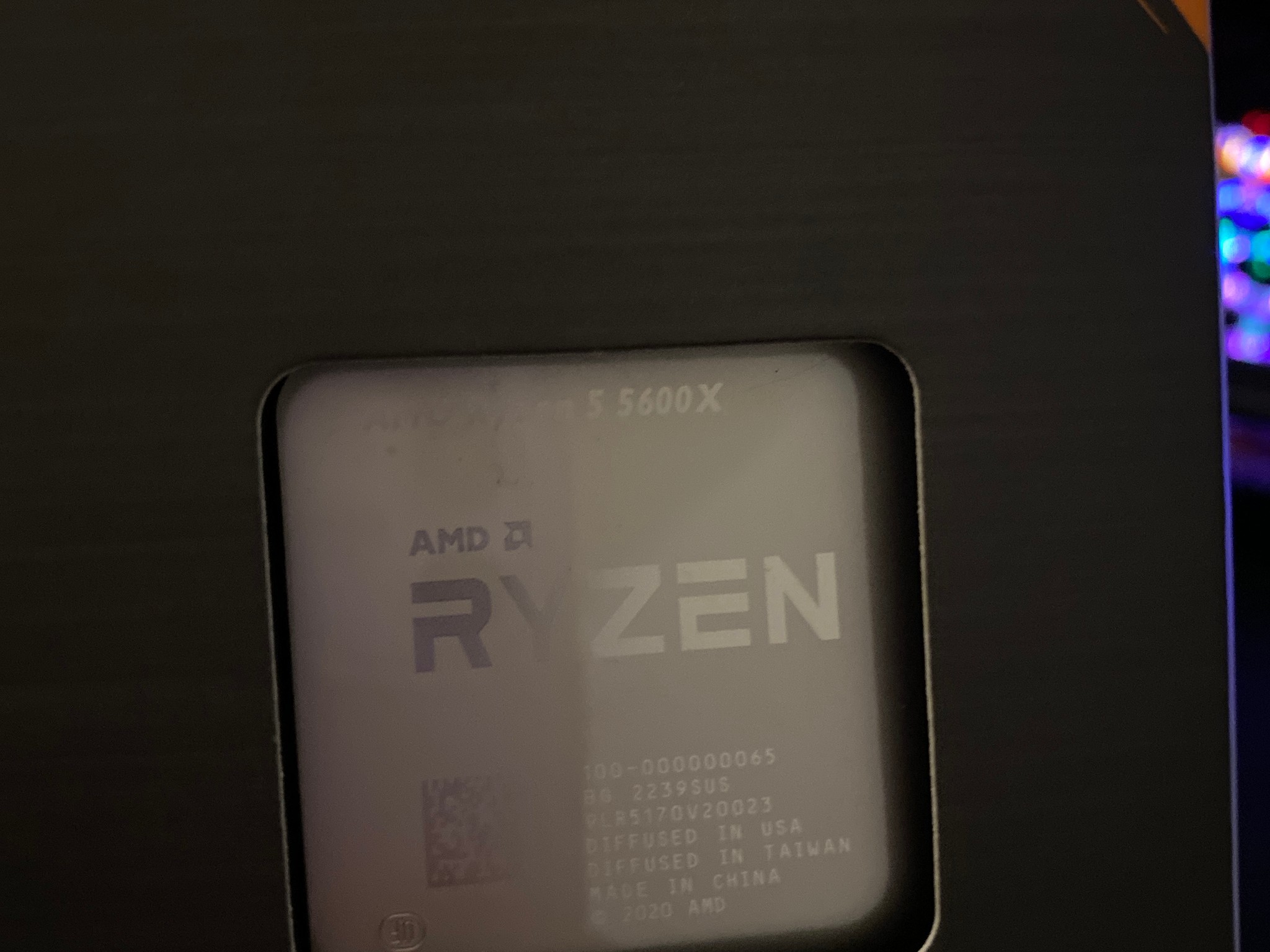 AMD RYZEN 5 5600x BRAND NEW 