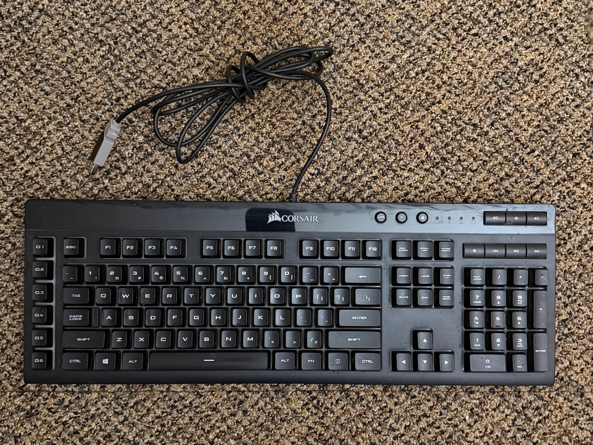 CORSAIR K55 RGB Keyboard and Corsair Harpoon Mouse Bundle