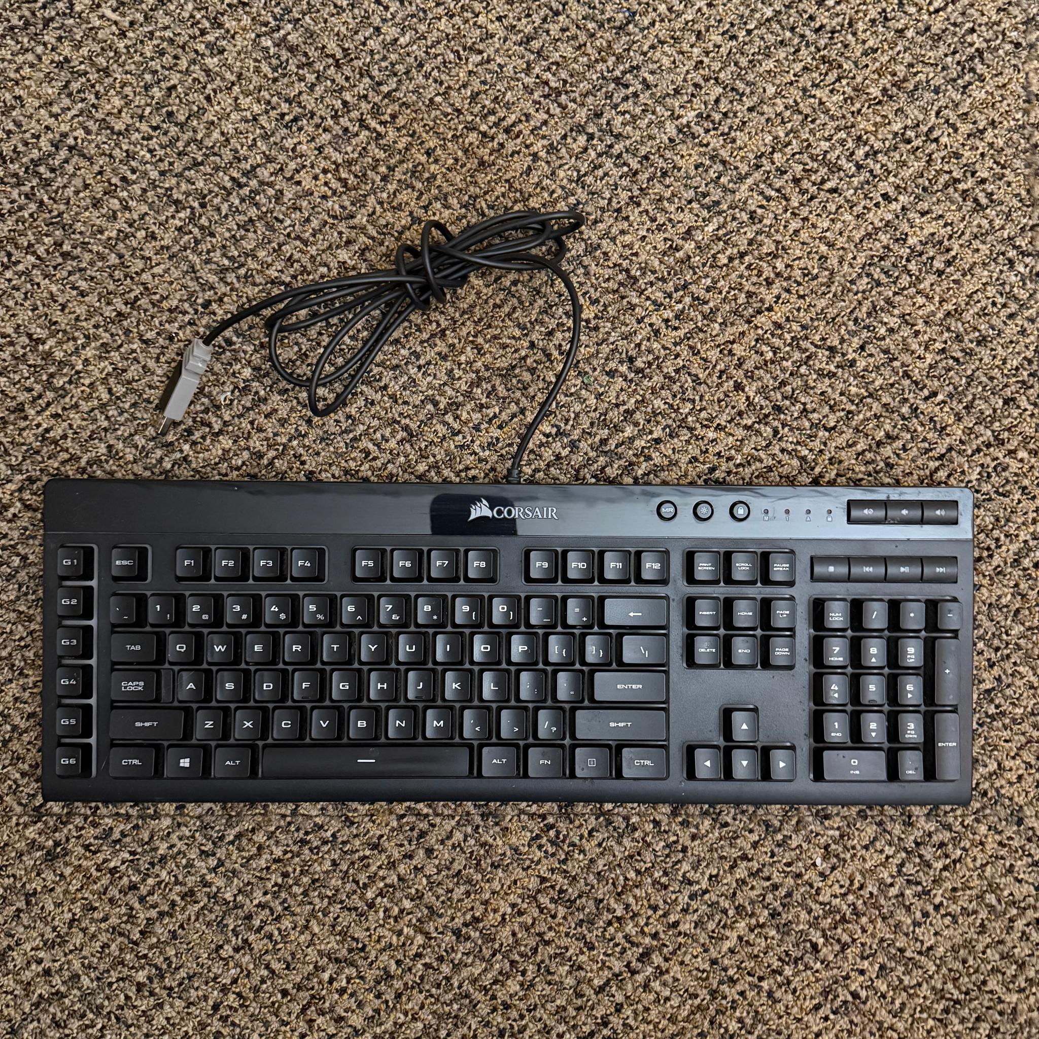 CORSAIR K55 RGB Keyboard and Corsair Harpoon Mouse Bundle