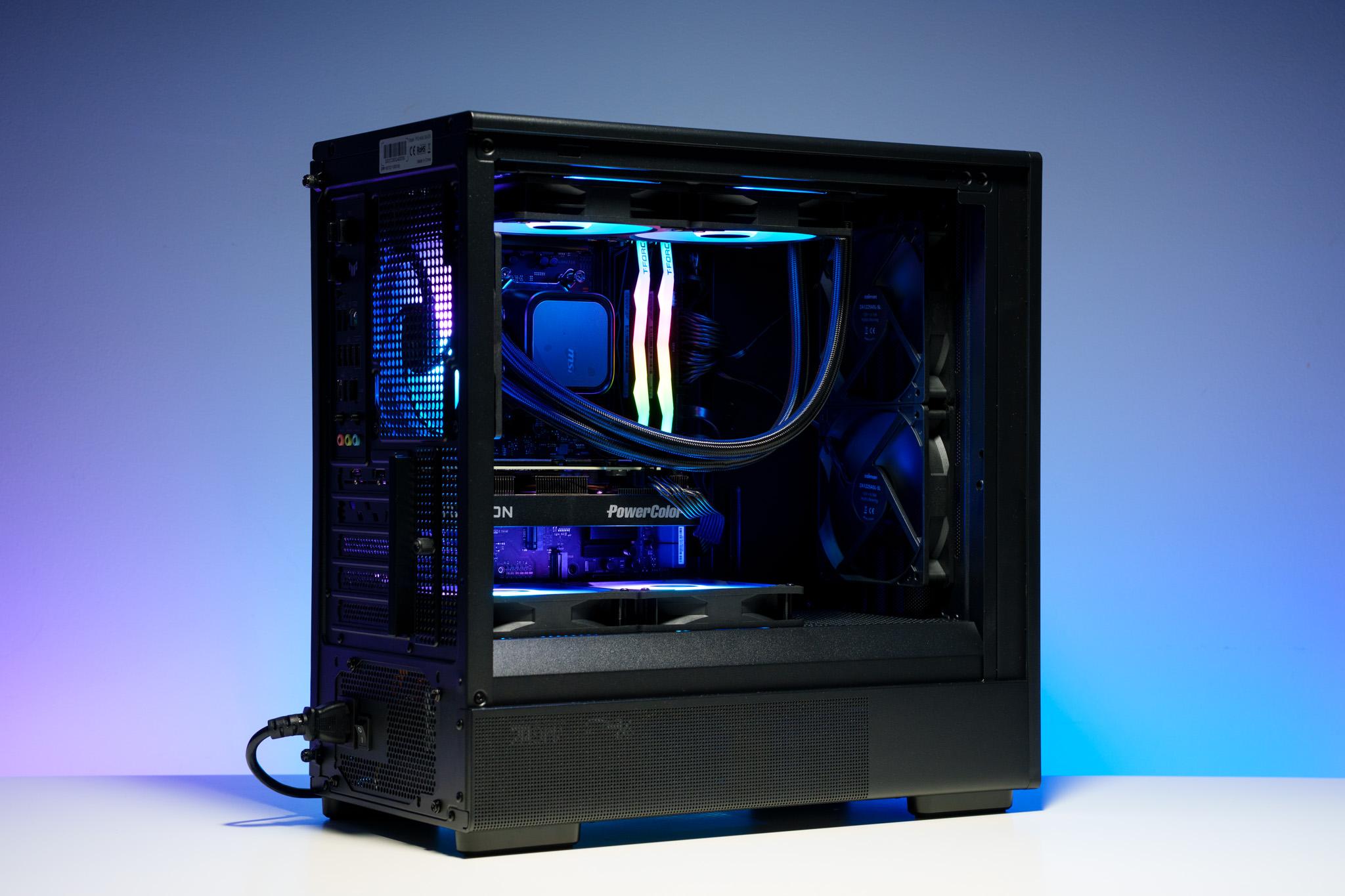 RX 9060 XT 16GB + Ryzen 5 9600x Gaming PC | 16GB DDR5 | 1TB m.2 drive | 750W 80+ Gold PSU