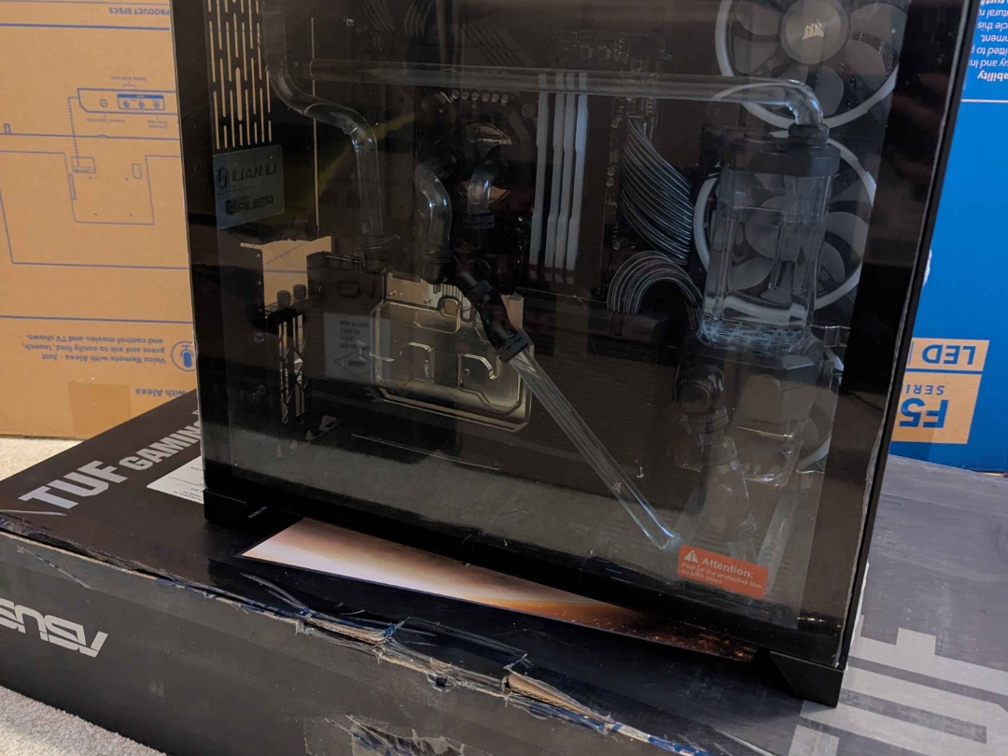 Gaming PC Custom Water Cooled intel i5-12600k RTX 4080