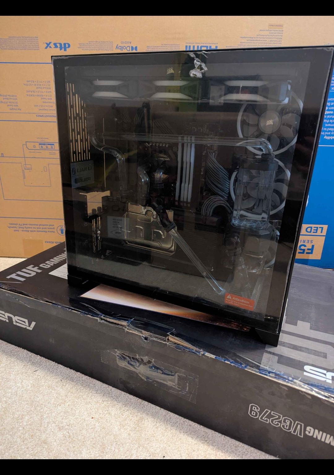 Gaming PC Custom Water Cooled intel i5-12600k RTX 4080