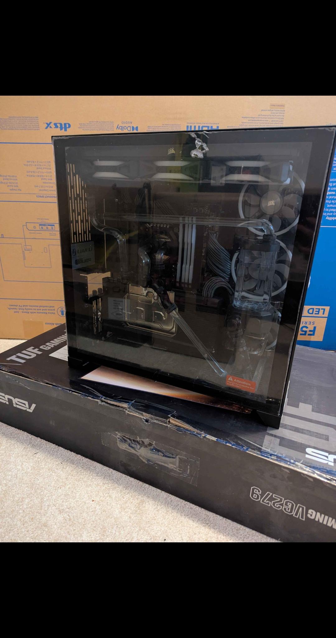 Gaming PC Custom Water Cooled intel i5-12600k RTX 4080