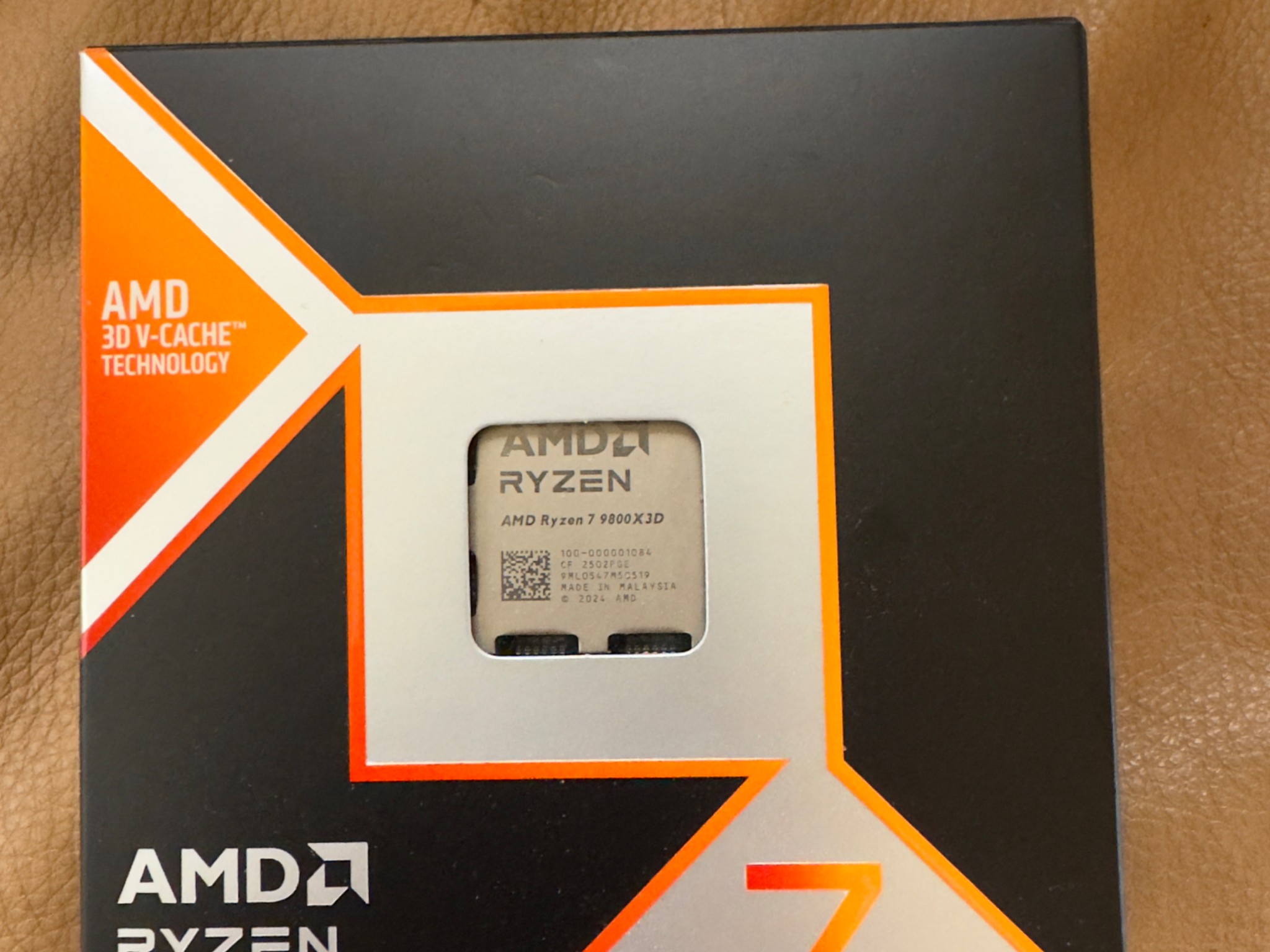 AMD Ryzen 7 9800X3D - Ryzen 7 9000 Series Zen 5 8-Core 5.2 GHz