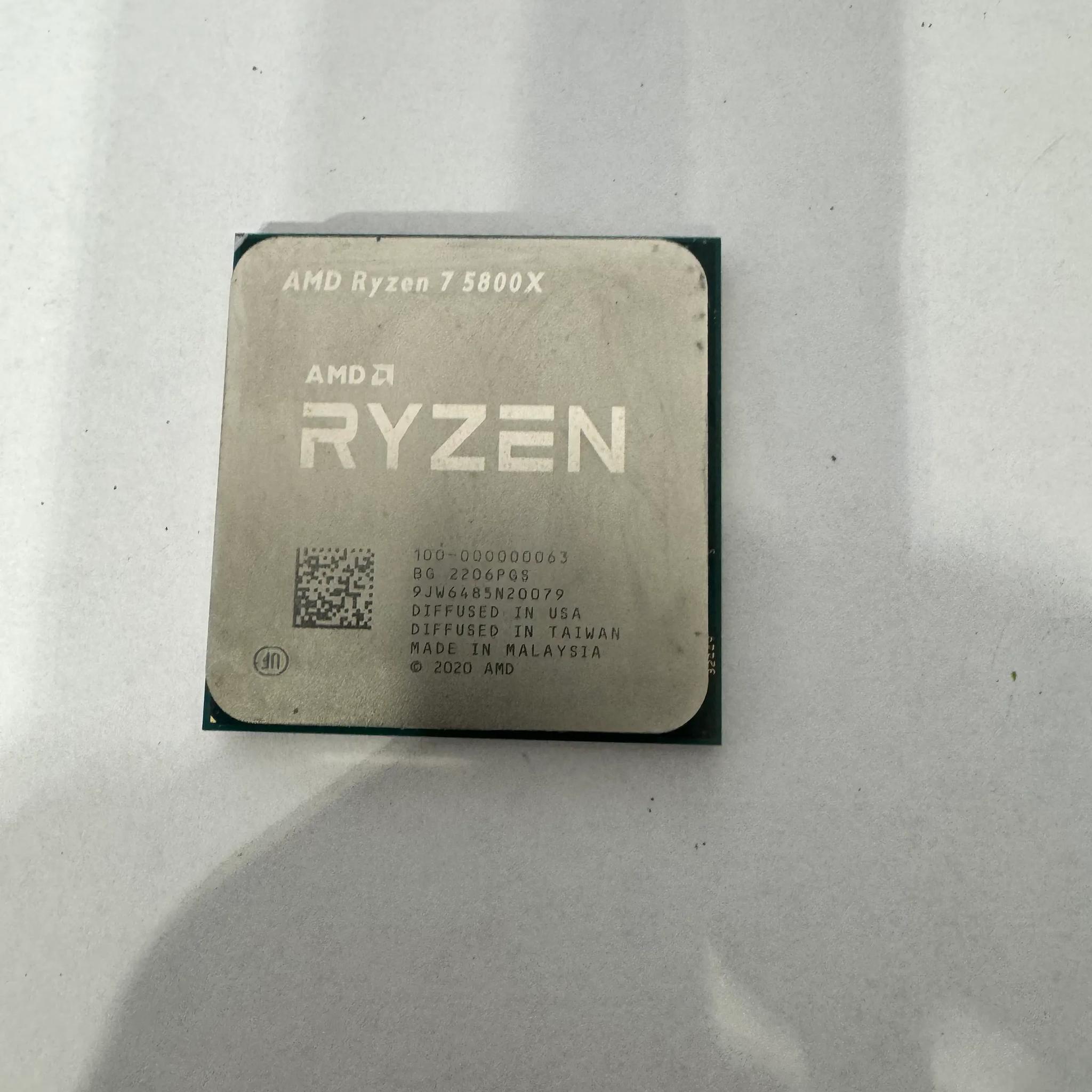 AMD Ryzen 7 5800X Vermeer 3.8GHz 8-Core AM4 Boxed Processor - Heatsink Not Included
