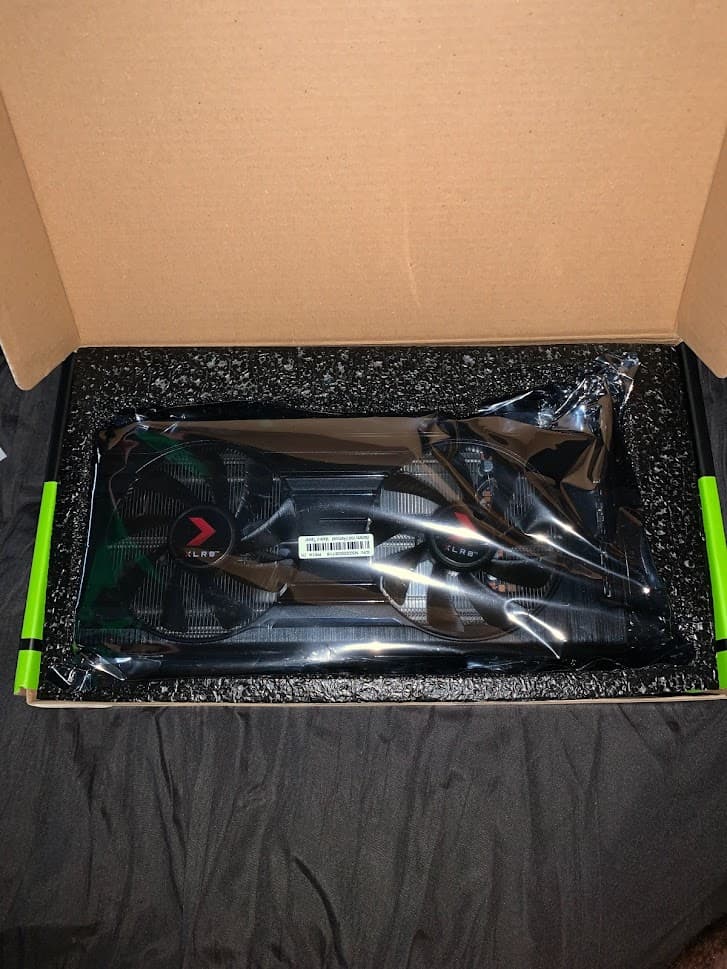 NVIDIA GEFORCE RTX 3050 - PNY XLR8 GAMING GPU - 8GB DDR6 - ORIGINAL BOX