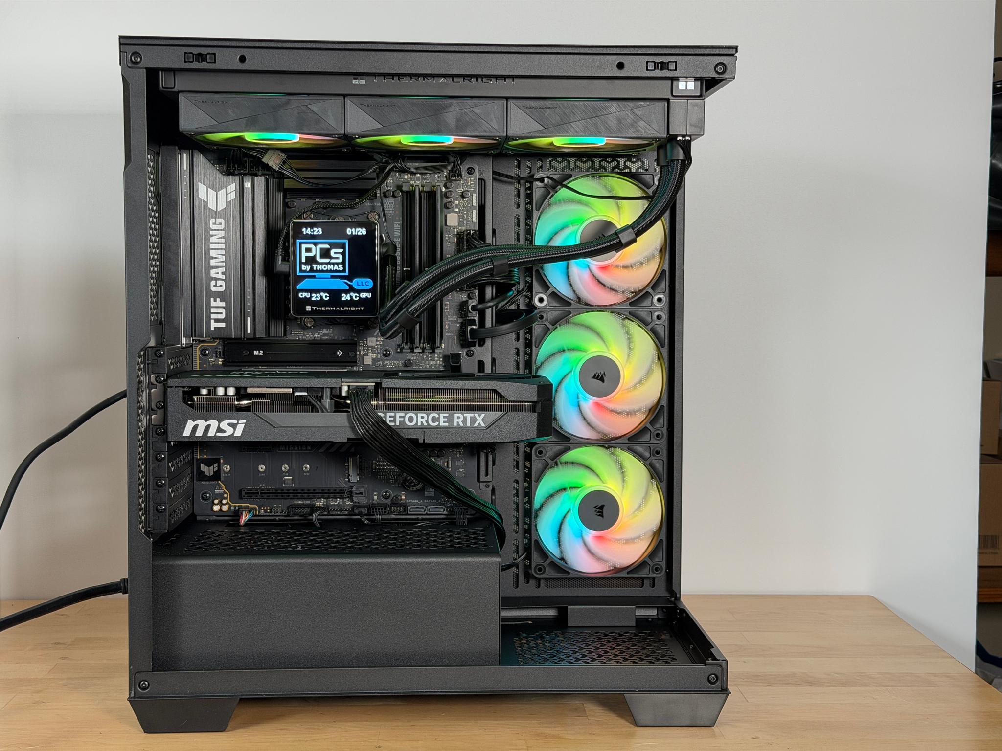 RTX 5080 Ryzen 7 7800x3d Gaming PC