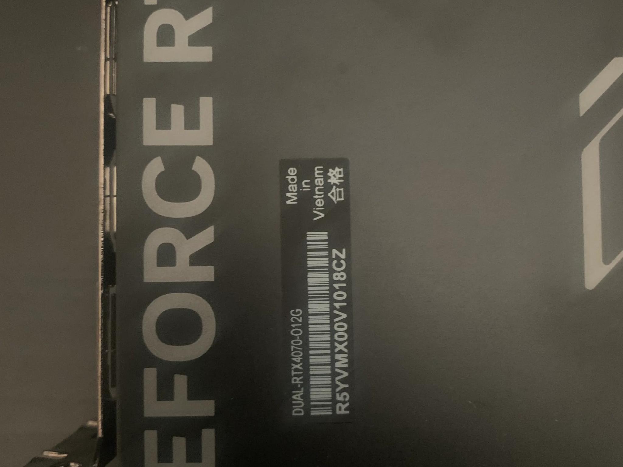 ASUS Dual 4070