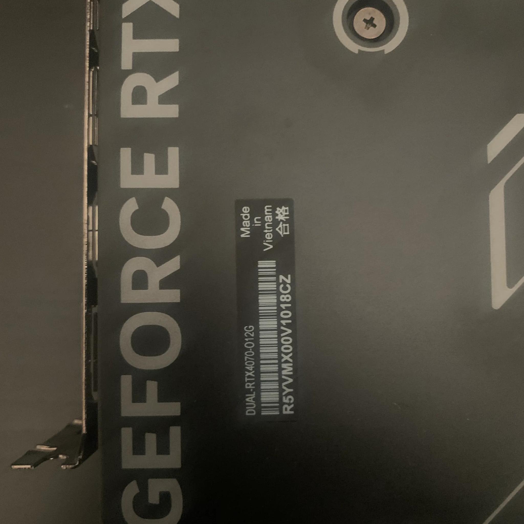 ASUS Dual 4070