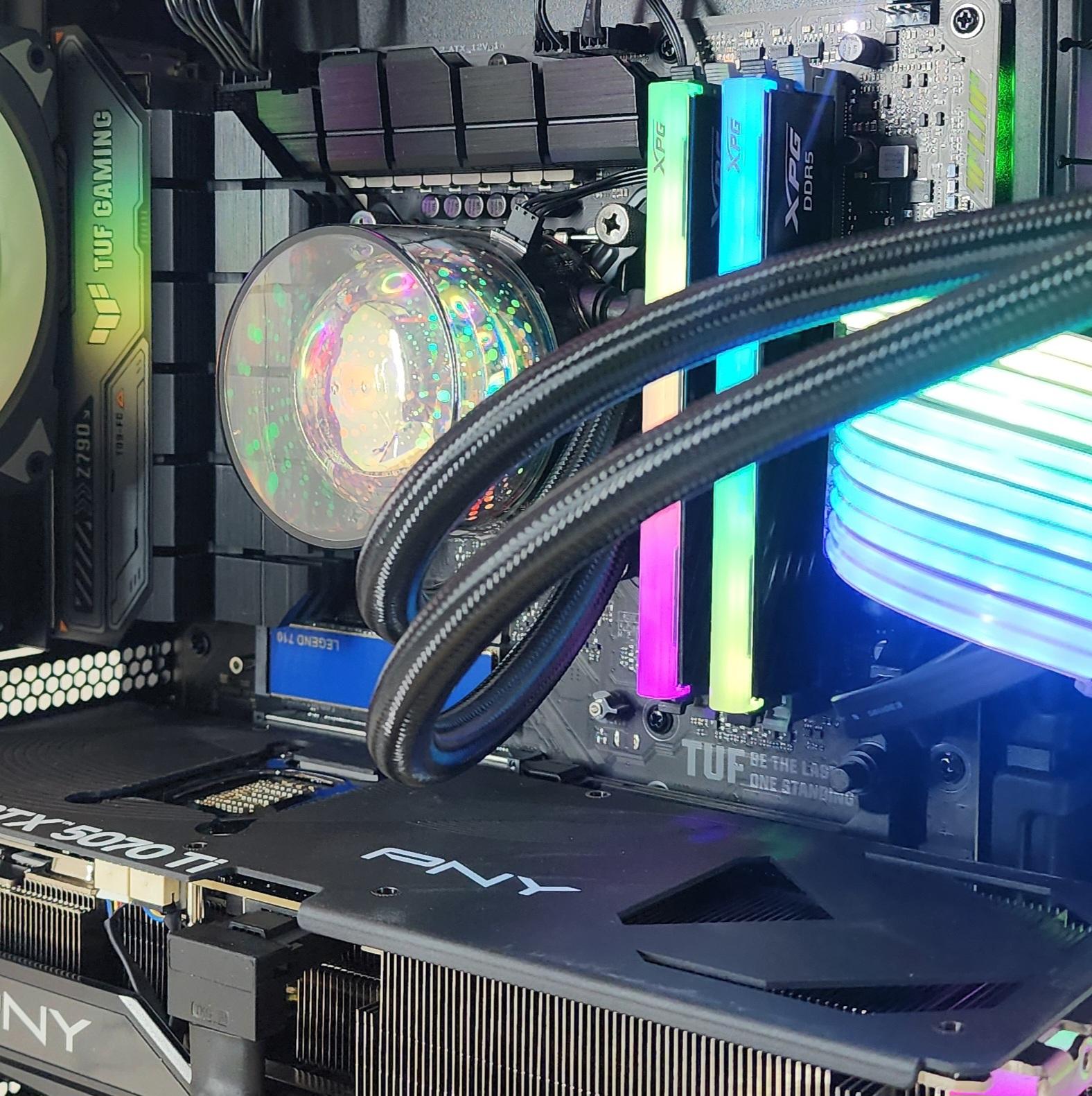 Gaming PC i7-14700KF 32GB RAM 2TB SSD RTX 5070 Ti 16GB Windows 11 Computer