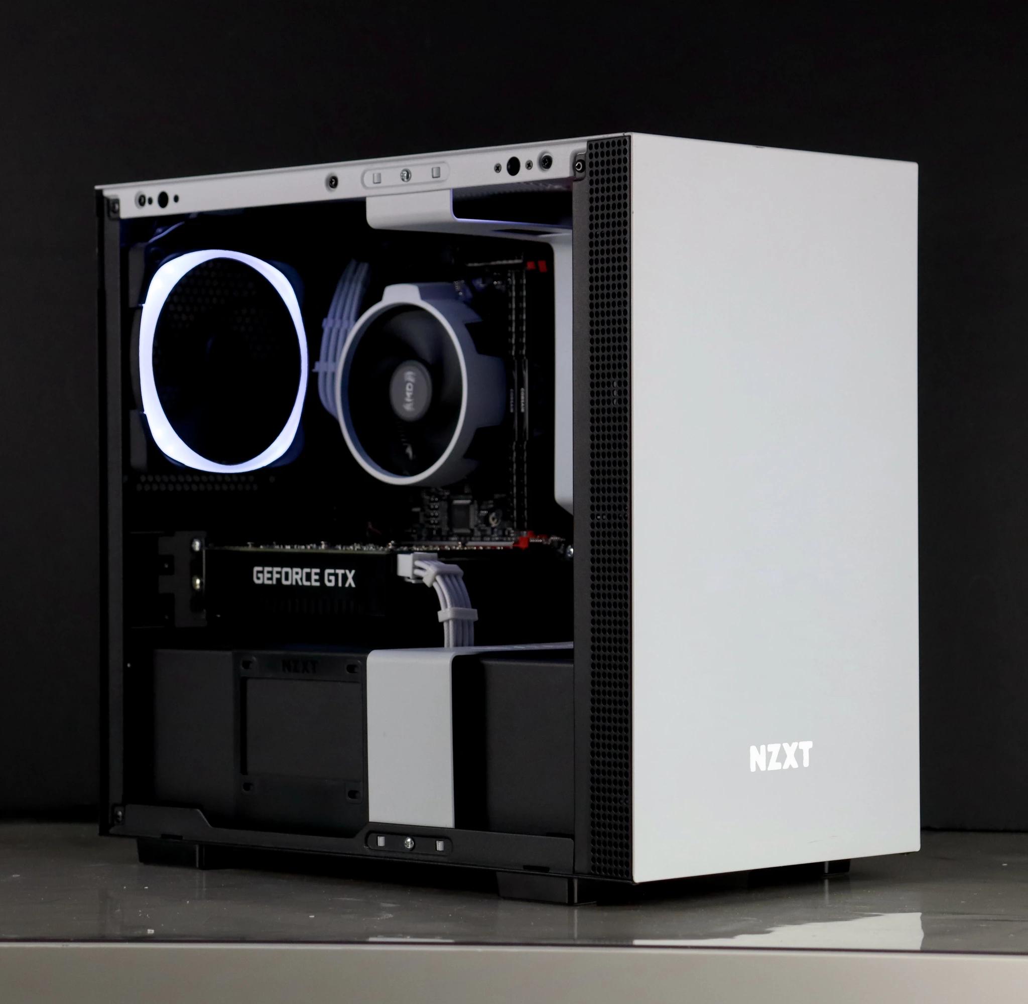 🤍🖤Budget ITX PC - GTX 1660 TI, Ryzen 7 1700, 16GB DDR4, 500GB SSD🤍🖤- WiFi/BT
