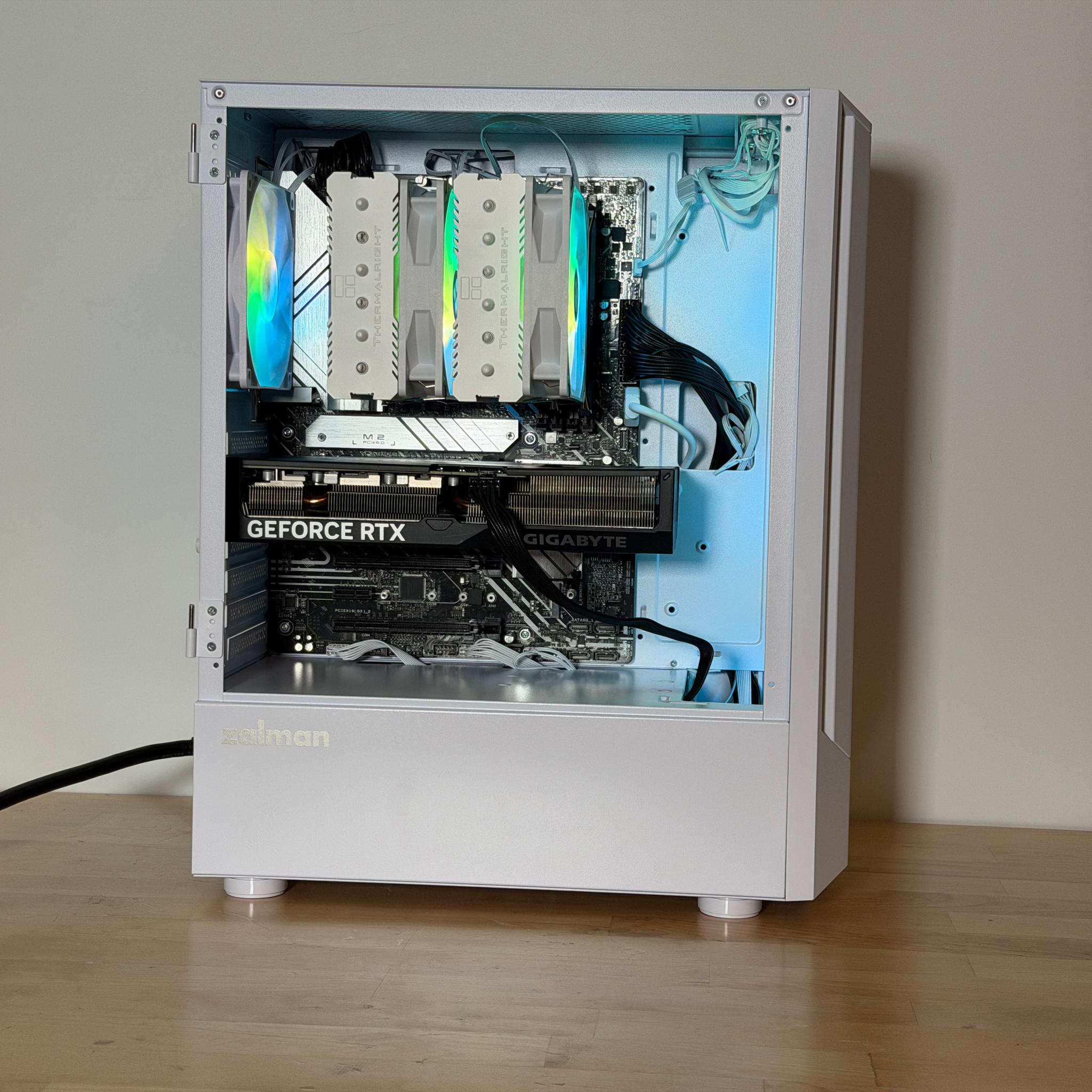 RTX 4070 Intel Core i7 12700k Gaming PC