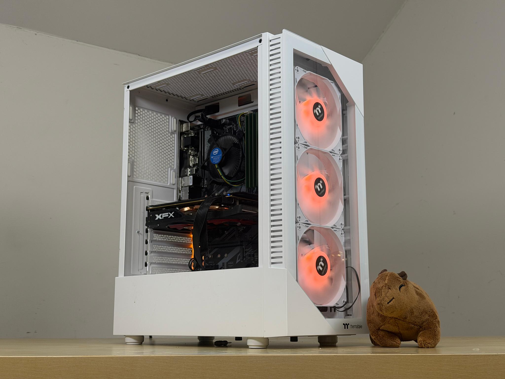 🎮Budget Gaming PC♠️ – Intel i5 8500, RX 570, 16GB Ram, 1.240TB Storage - WiFi + BlueTooth
