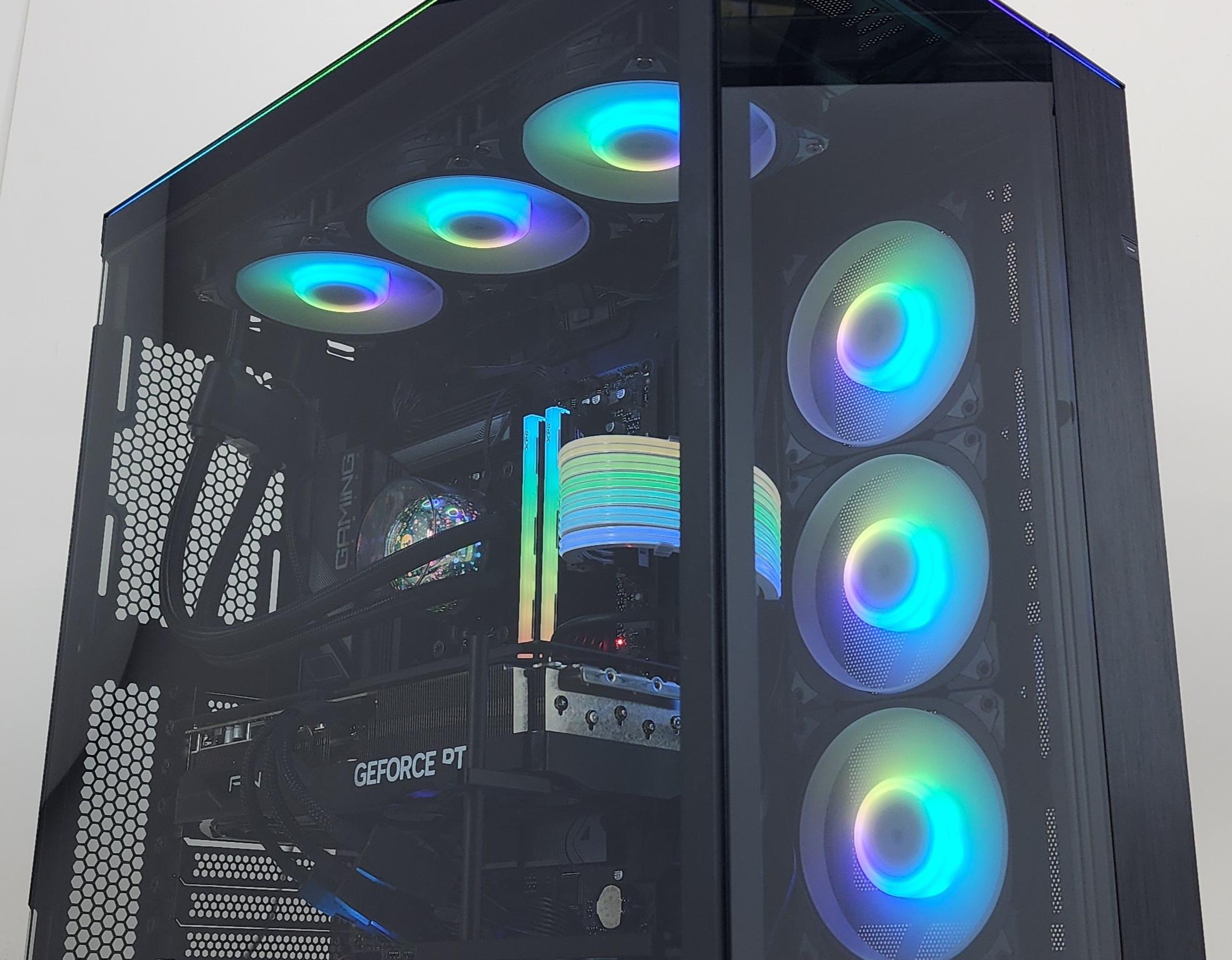 Gaming PC Ryzen 9 9950X3D 32GB RAM 2TB SSD RTX 5070 Ti 16GB Windows 11 Computer