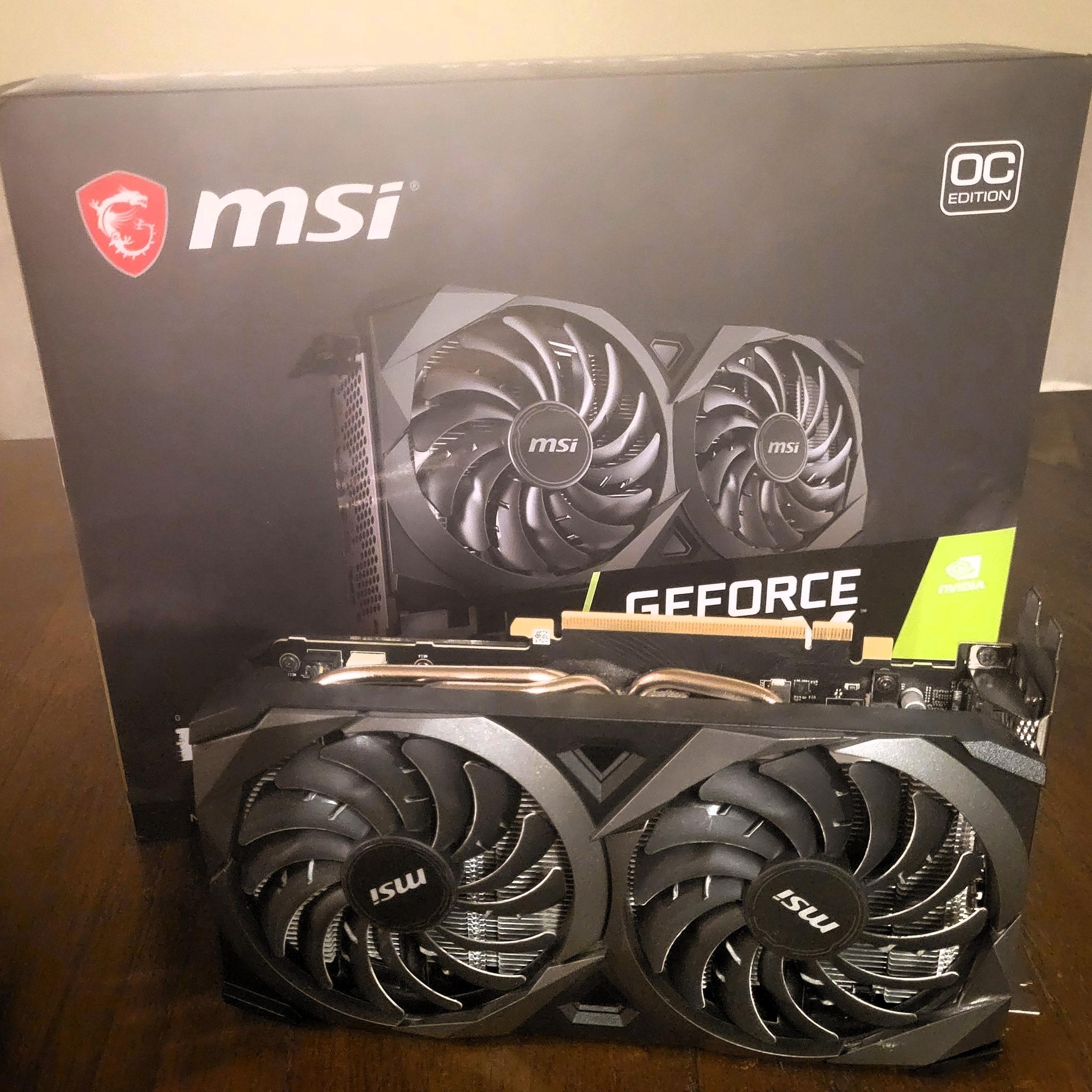 Used - MSI GeForce RTX 3060 Ti Ventus 2X OC Edition