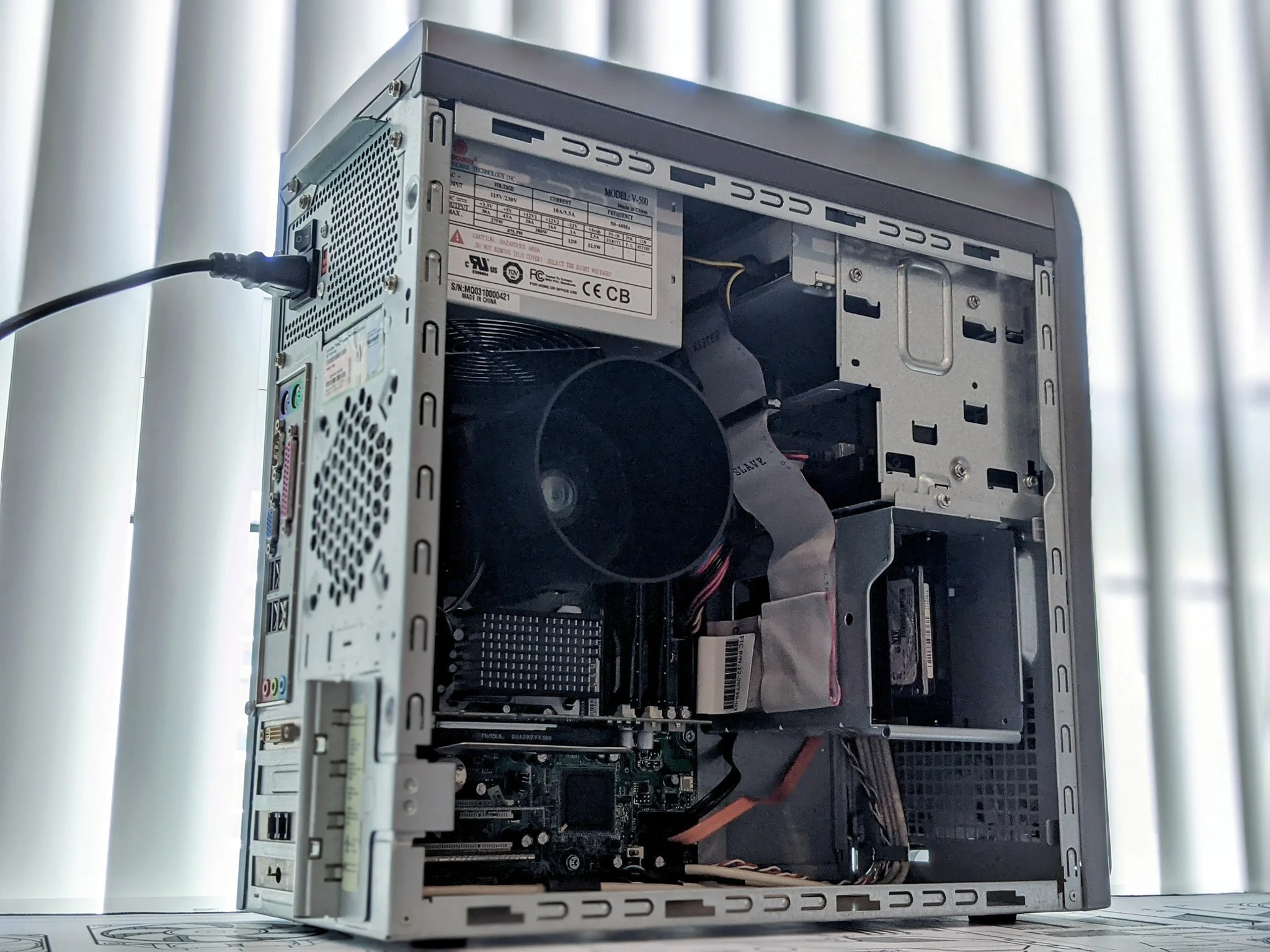 Gateway MT GT5408 Mid-Tower mATX Retro OEM Aluminum PC Case ONLY