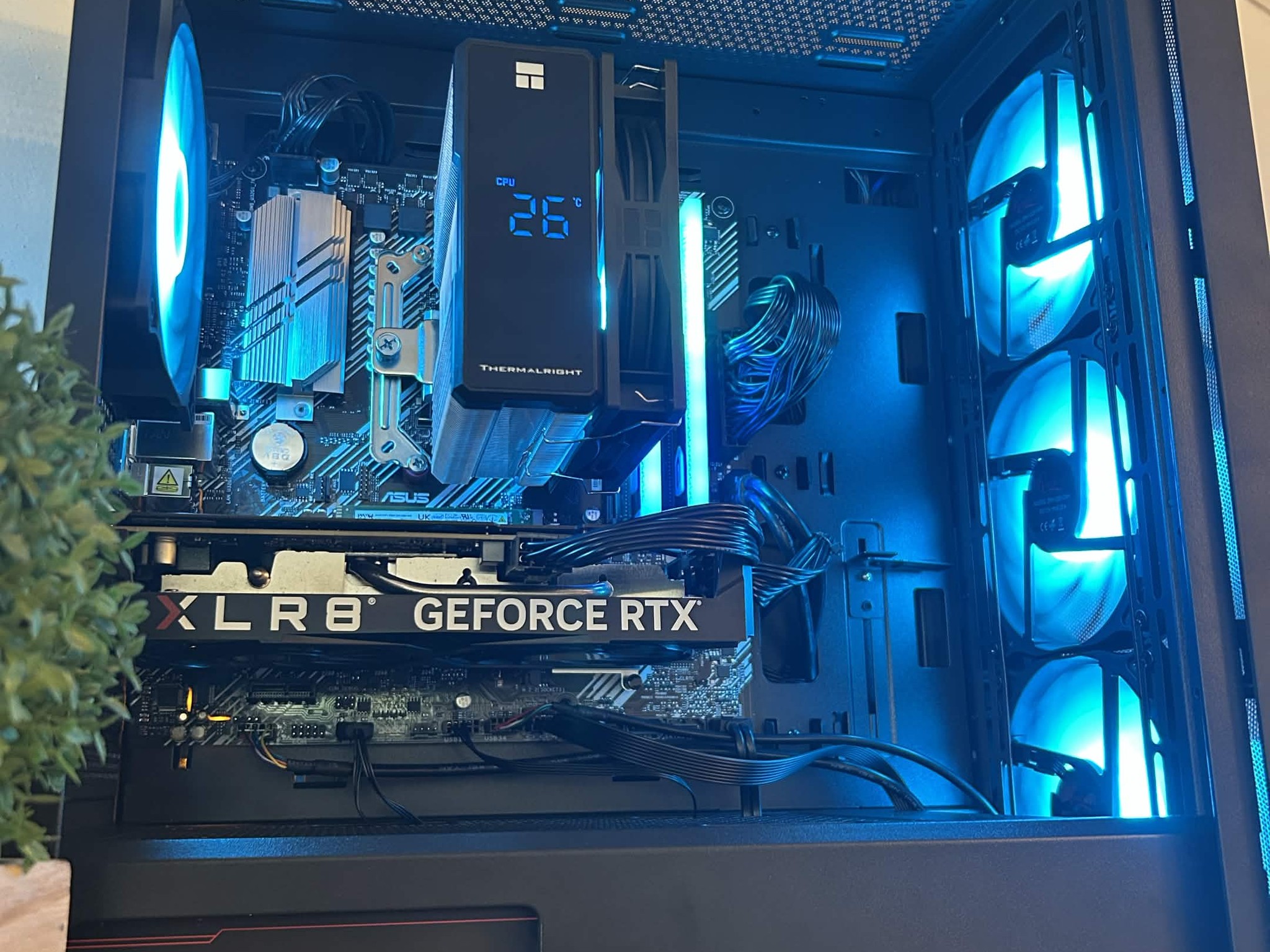 Gaming PC - GeForce RTX 4060 - Ryzen 5 5500 - 16GB RGB RAM - 1TB SSD Storage - WiFi & Bluetooth