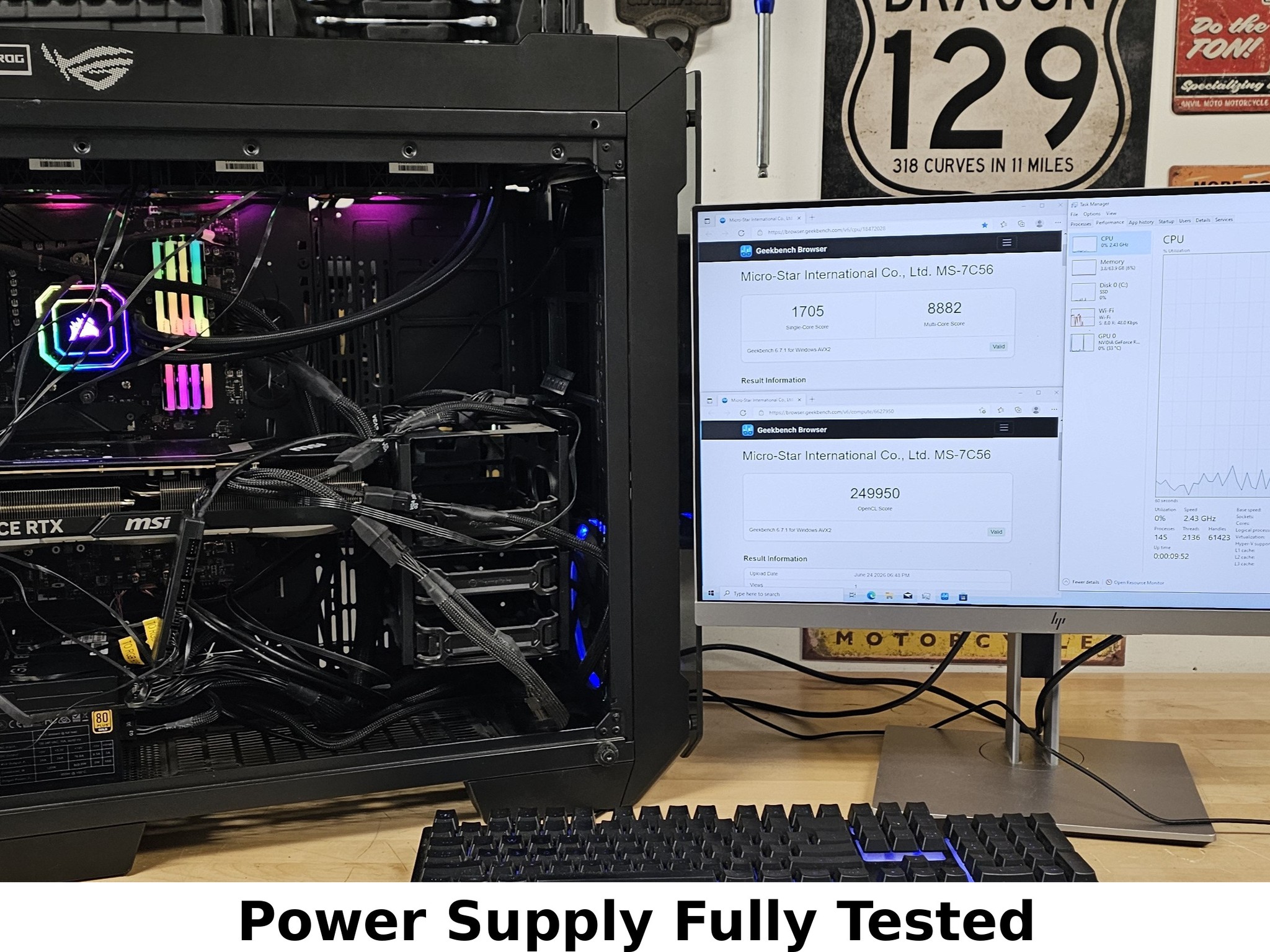 EVGA SuperNOVA 850 G3 850W 80+ Gold Power Supply
