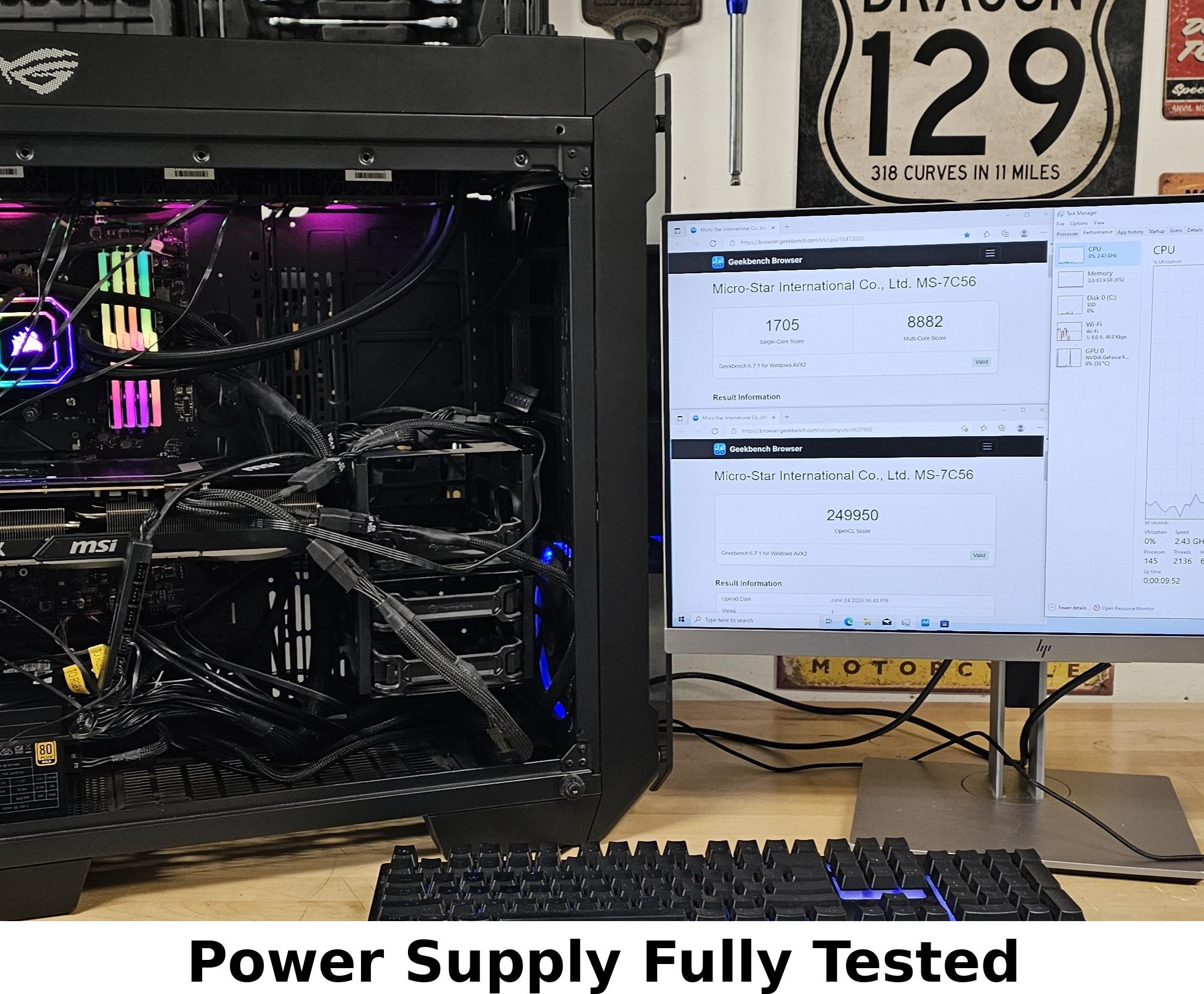 EVGA SuperNOVA 850 G3 850W 80+ Gold Power Supply