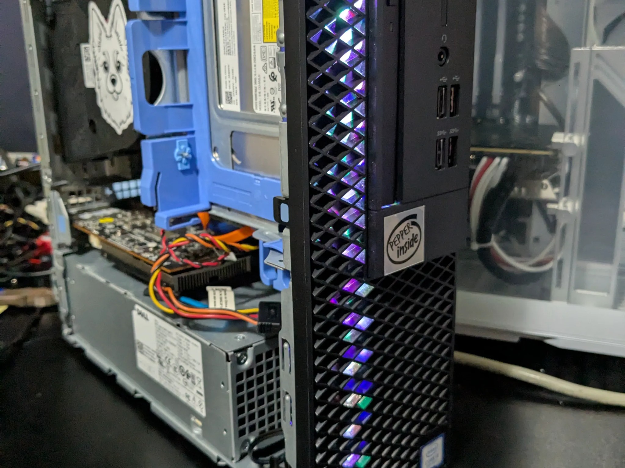 Tiny BO6/Fortnite PC | 180 Day Warranty | i5-8500, RX 6400 4GB, 16GB RAM, 512GB NVME SSD, RGB, Win11