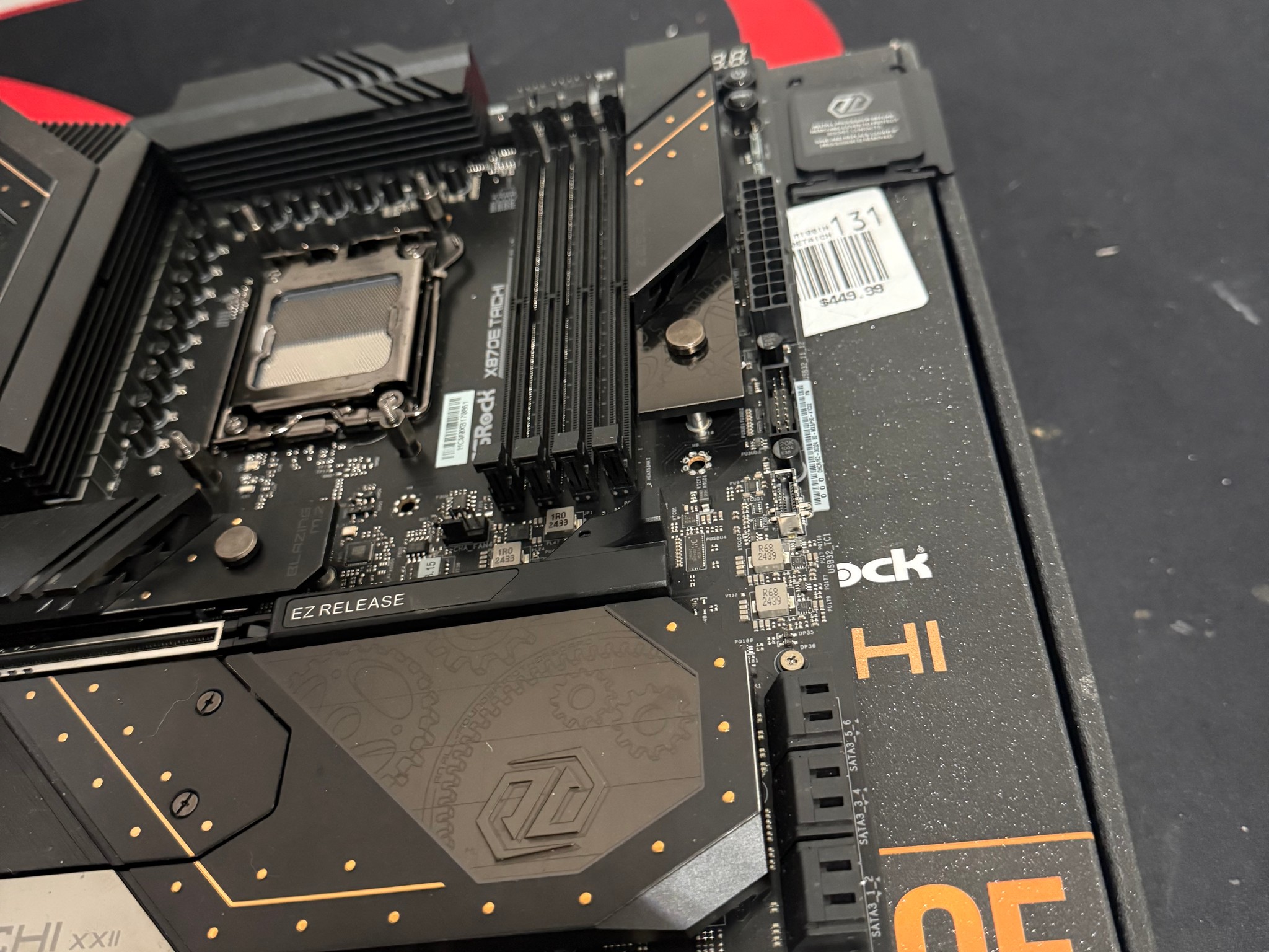 ASRock X870e Taichi AM5 ATX Motherboard