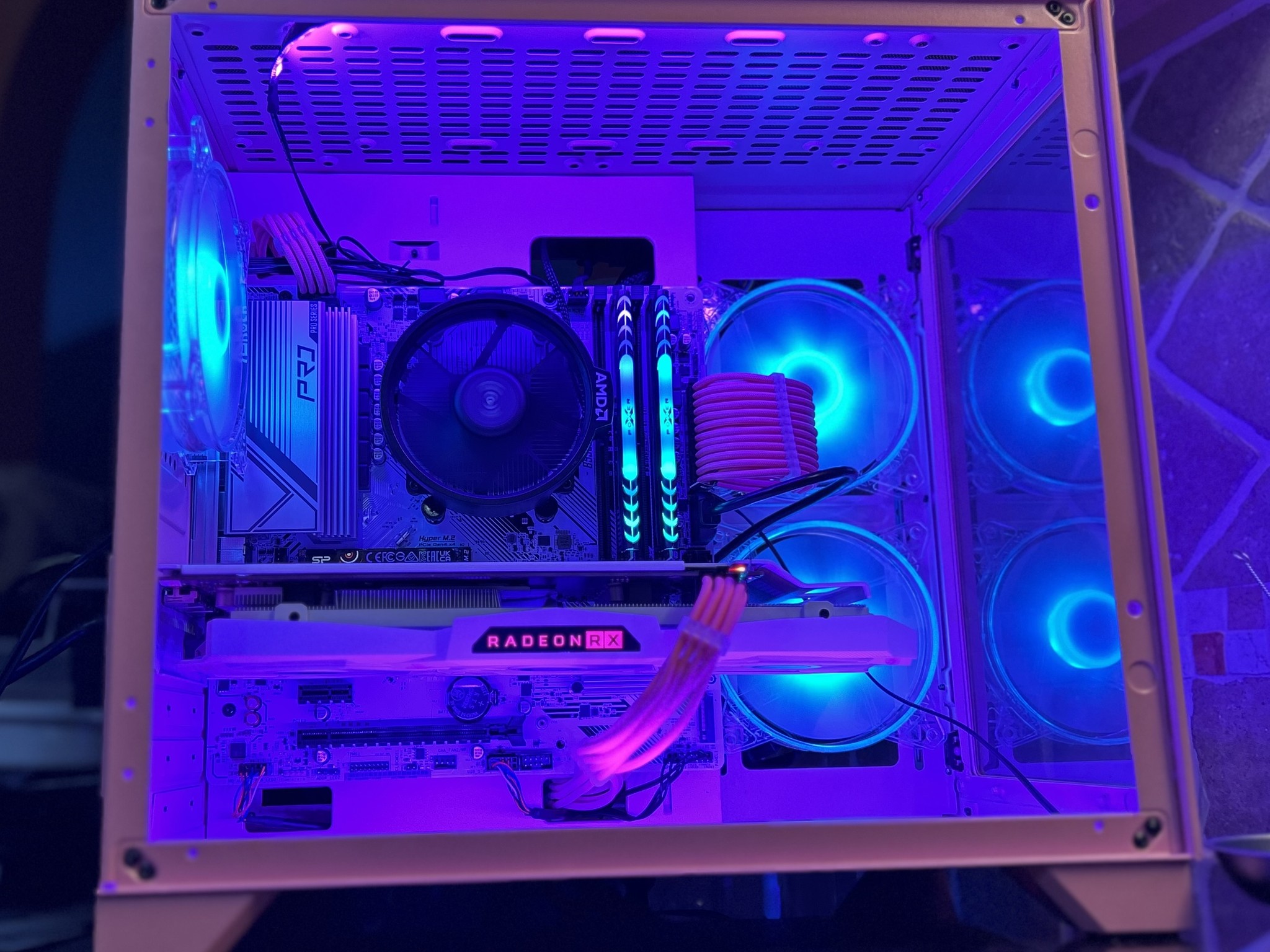 AMD "Anime" Pink and White Theme CYBER MONDAY SALE