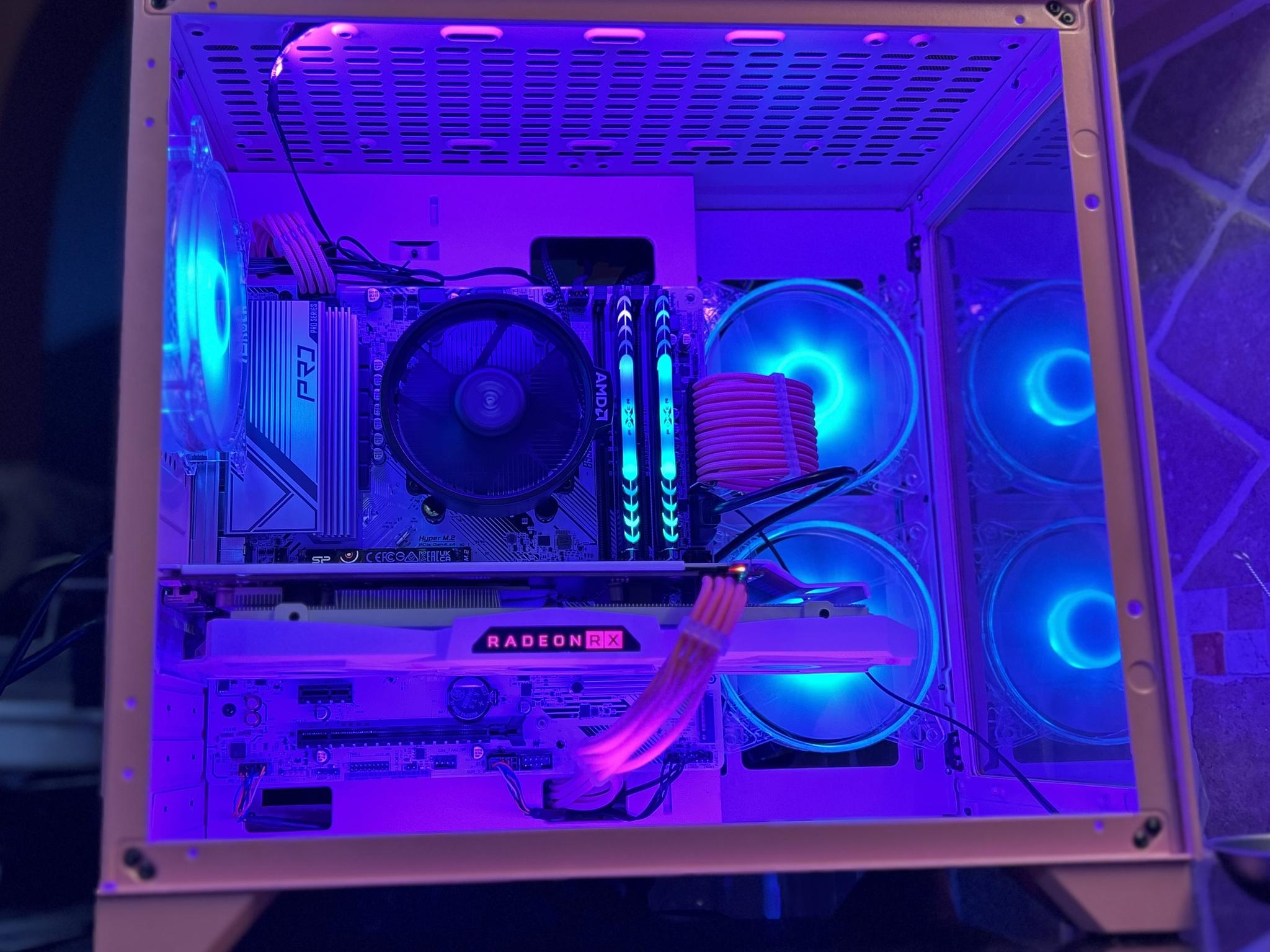 AMD "Anime" Pink and White Theme CYBER MONDAY SALE