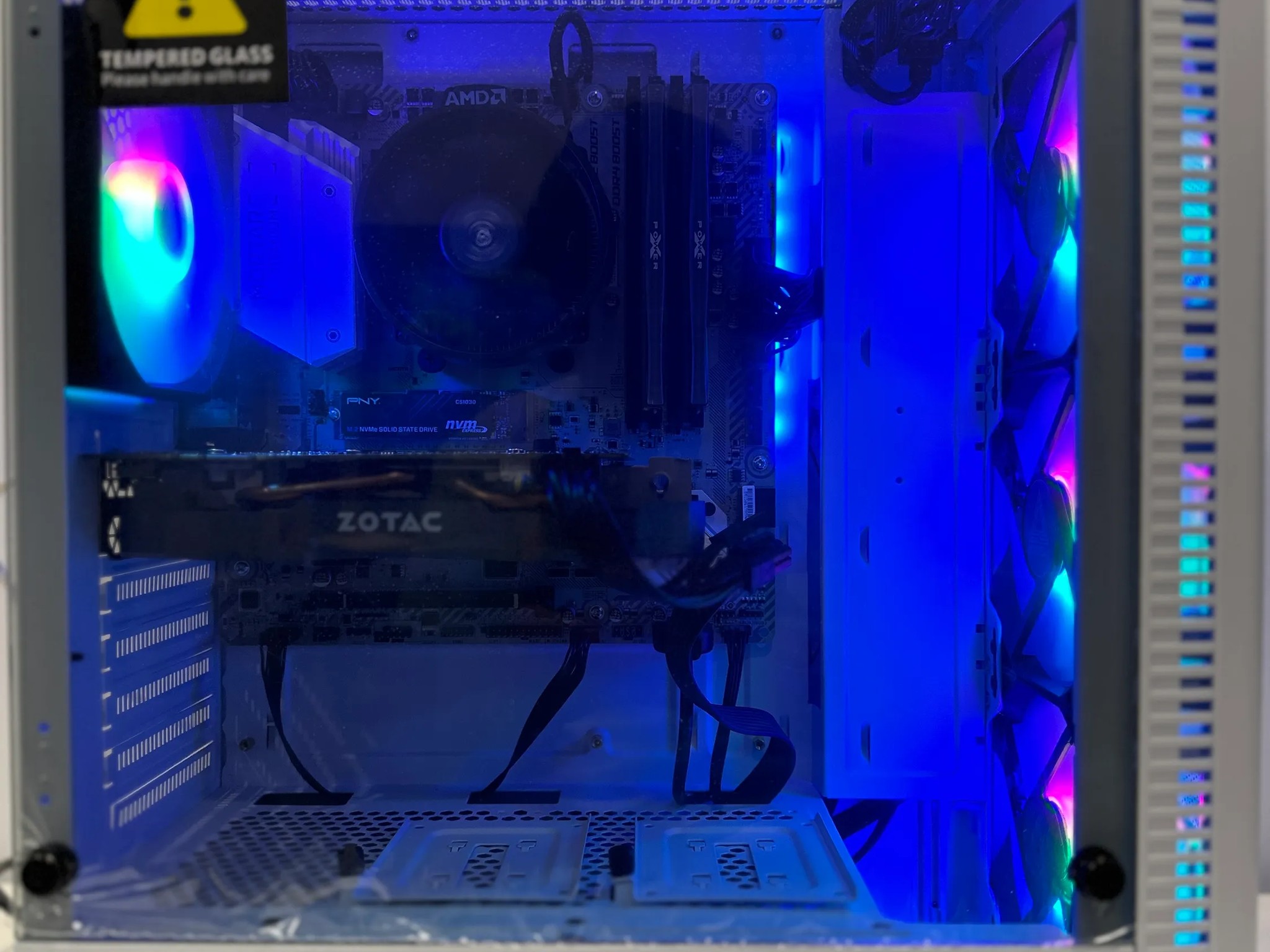 🪁 Starter Gaming PC🪁-Nvidia GTX 1060 6GB-AMD RYZEN Ryzen 3 3100 4/8 CT-16GB DDR4 RAM-512GB NVME