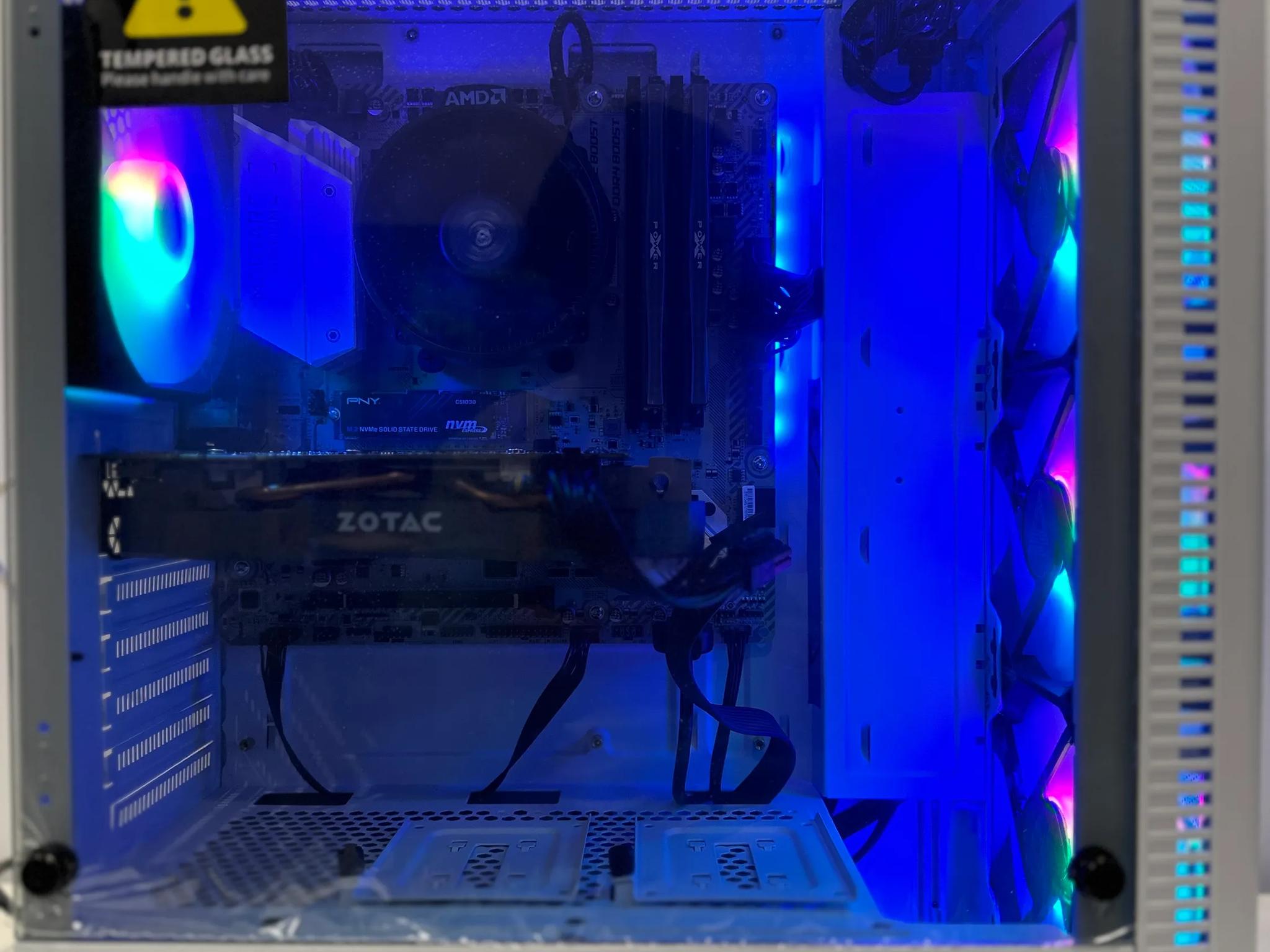 🪁 Starter Gaming PC🪁-Nvidia GTX 1060 6GB-AMD RYZEN Ryzen 3 3100 4/8 CT-16GB DDR4 RAM-512GB NVME