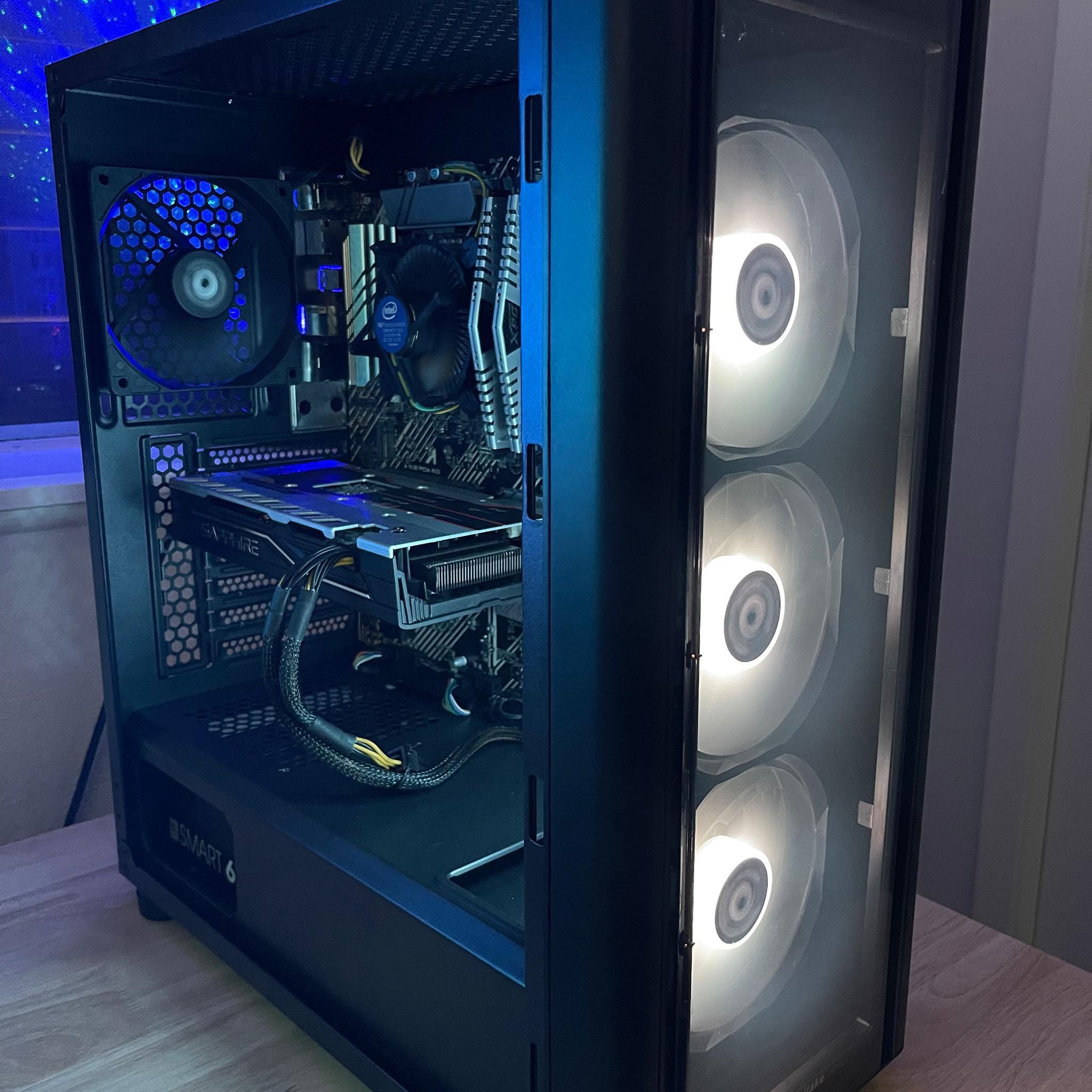 RX590 8GB + i3-10100f