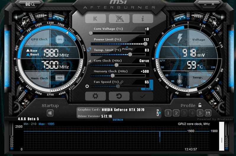 EVGA nVidia RTX 3070 XC3 Ultra 8GB