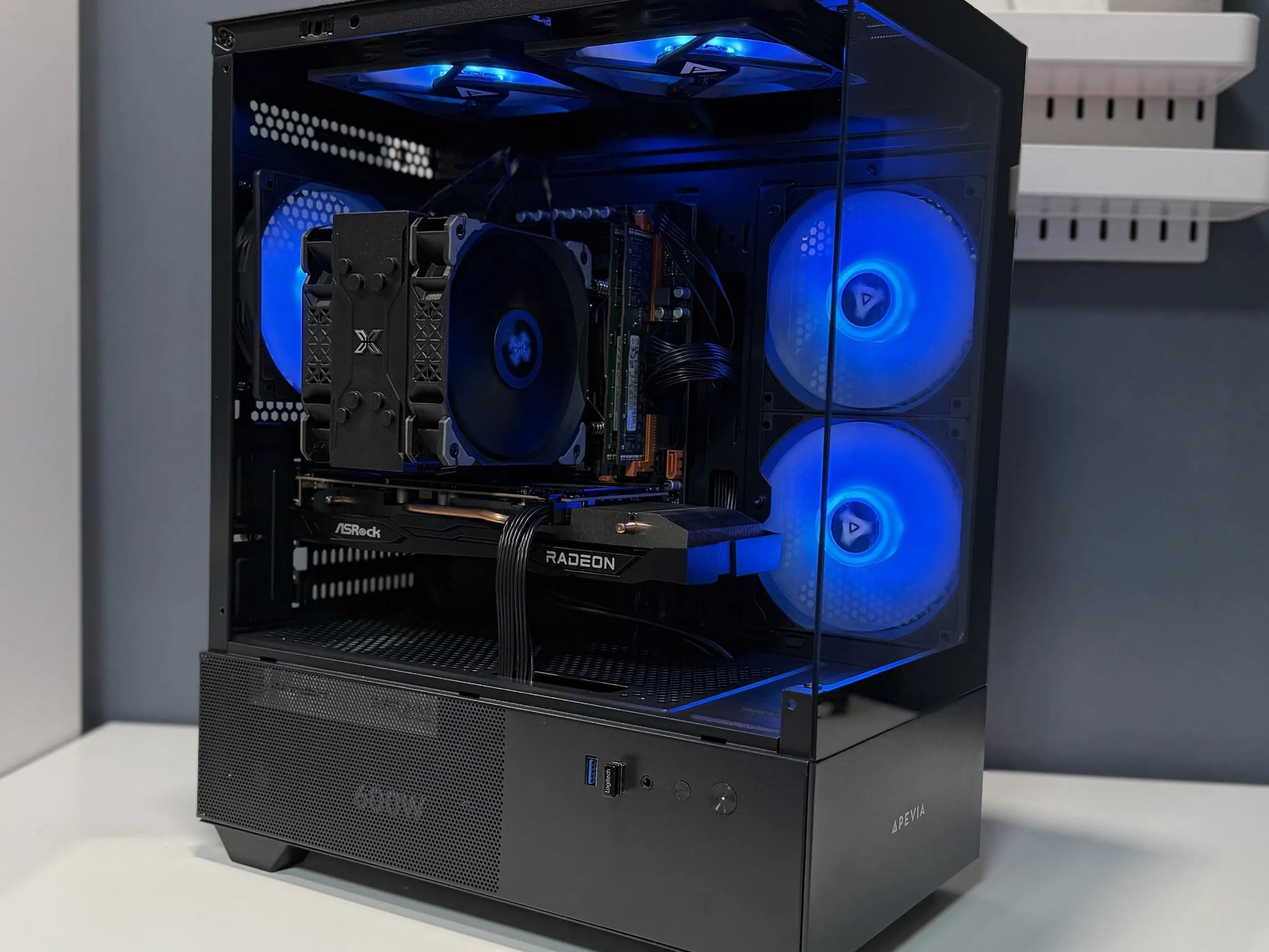 Budget Gaming PC - Rx 6600 xt _ 1 TB SSD _ 64 GB RAM _ 14 Core Xeon CPU