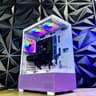 Nvidia Geforce RTX 4060 - Intel Core i7 - 32GB RAM - SSD + 1TB Windows 11 Custom Purple Gaming PC