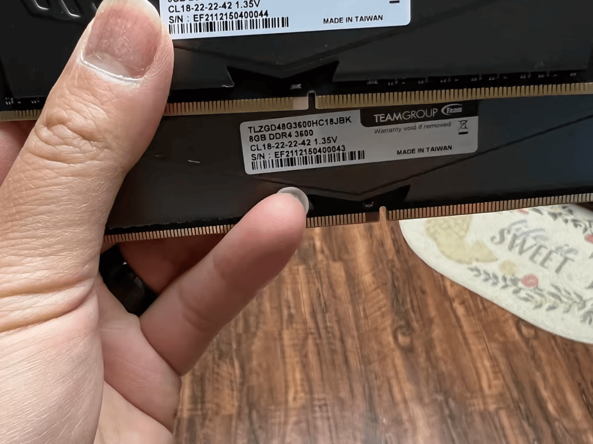 T-Force Vulcan Z 16gb ( 2 x 8GB ) DDR4 3600MHz CL18