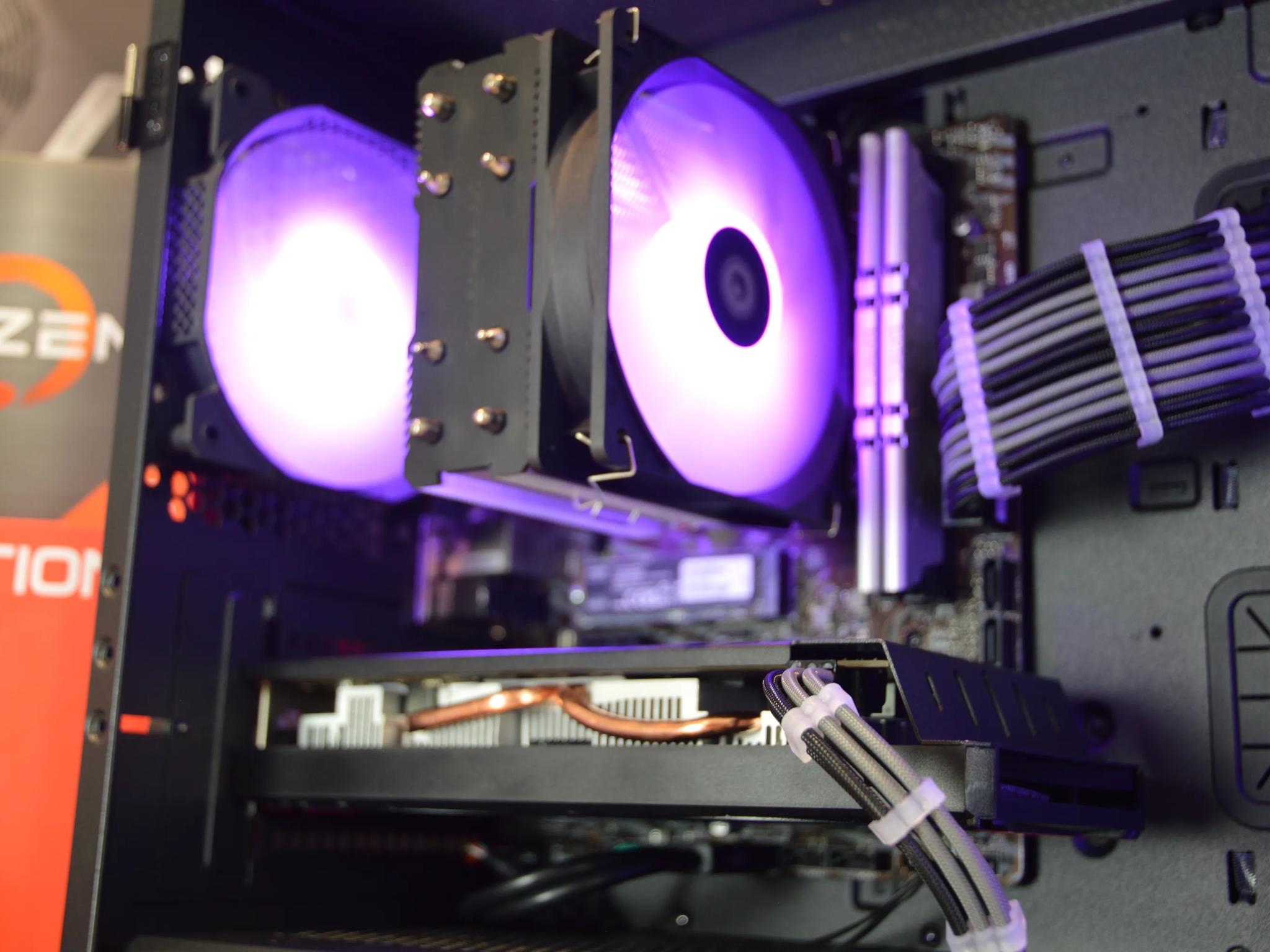 🟣⚫️| RX 580 8GB | Ryzen 5 2600 | 16GB DDR4 RAM | 1TB NVME SSD | Violet Night |