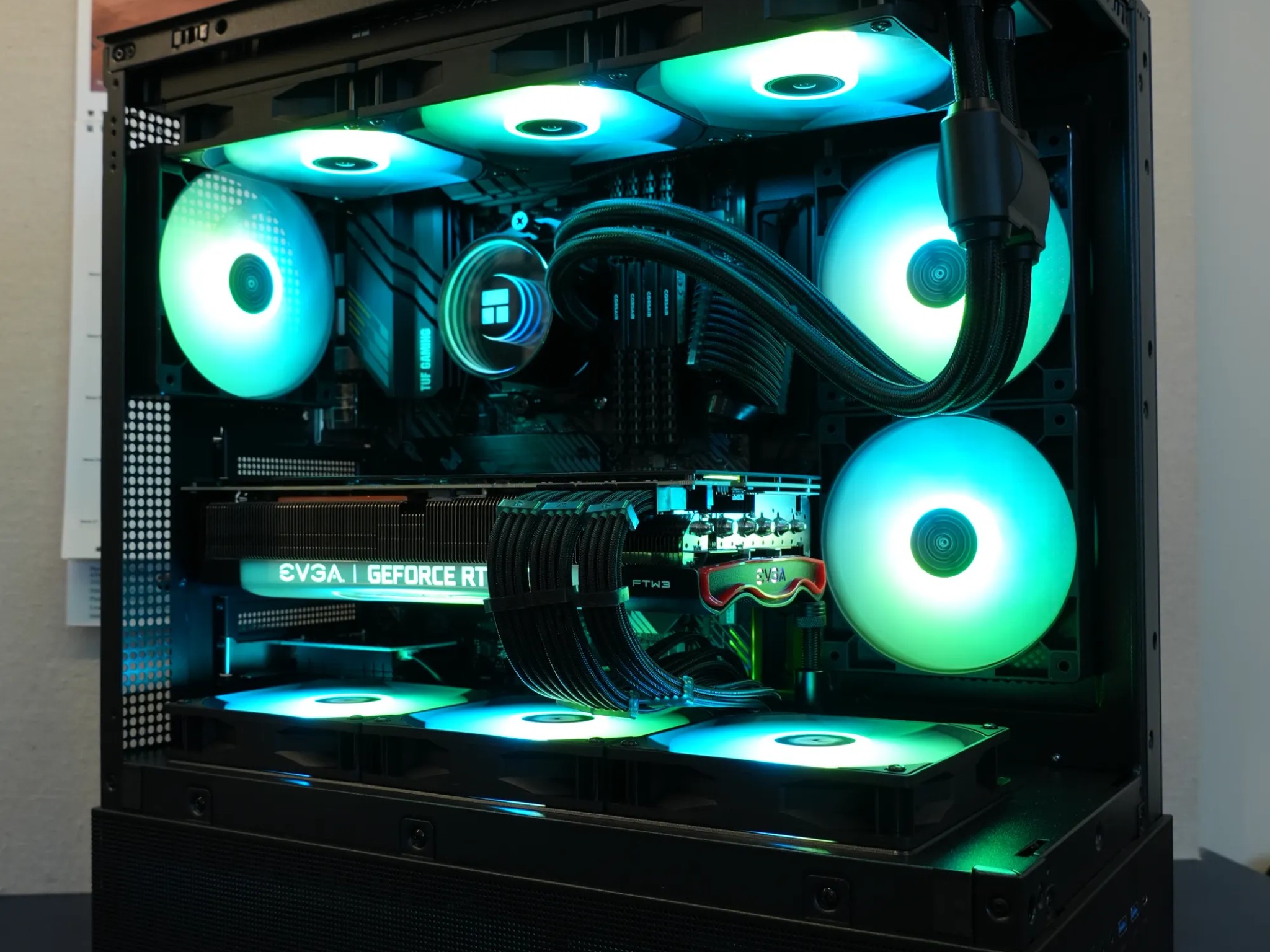 RTX 3080 | RYZEN 7 5800X | 32GB DDR4 | 1TB SSD | WiFi & BT | Windows 11 Pro - Water Cooled Gaming PC