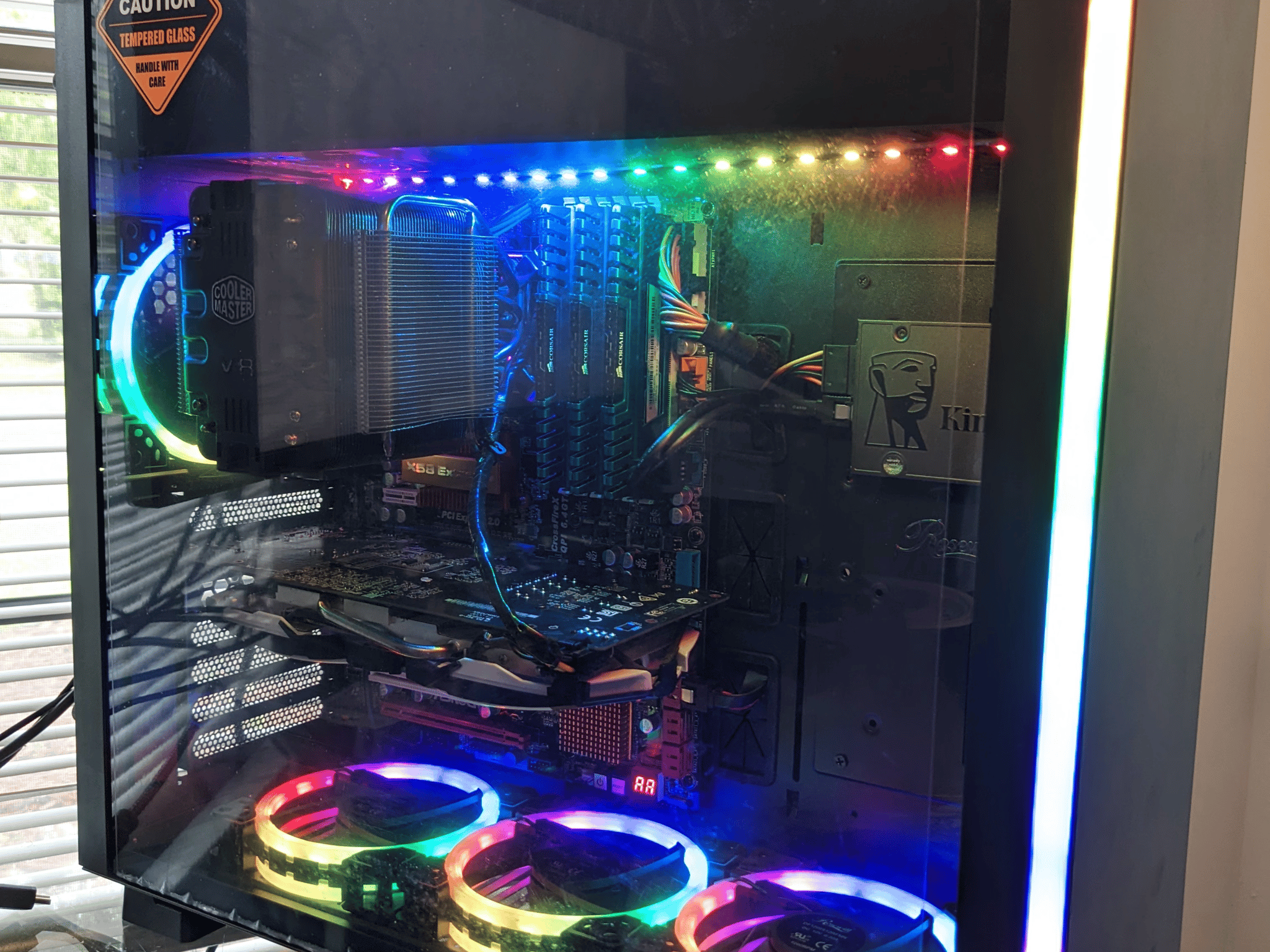 Sexxy RGB Gaming PC Xeon 16gb GTX 1060 SSD WiFi 