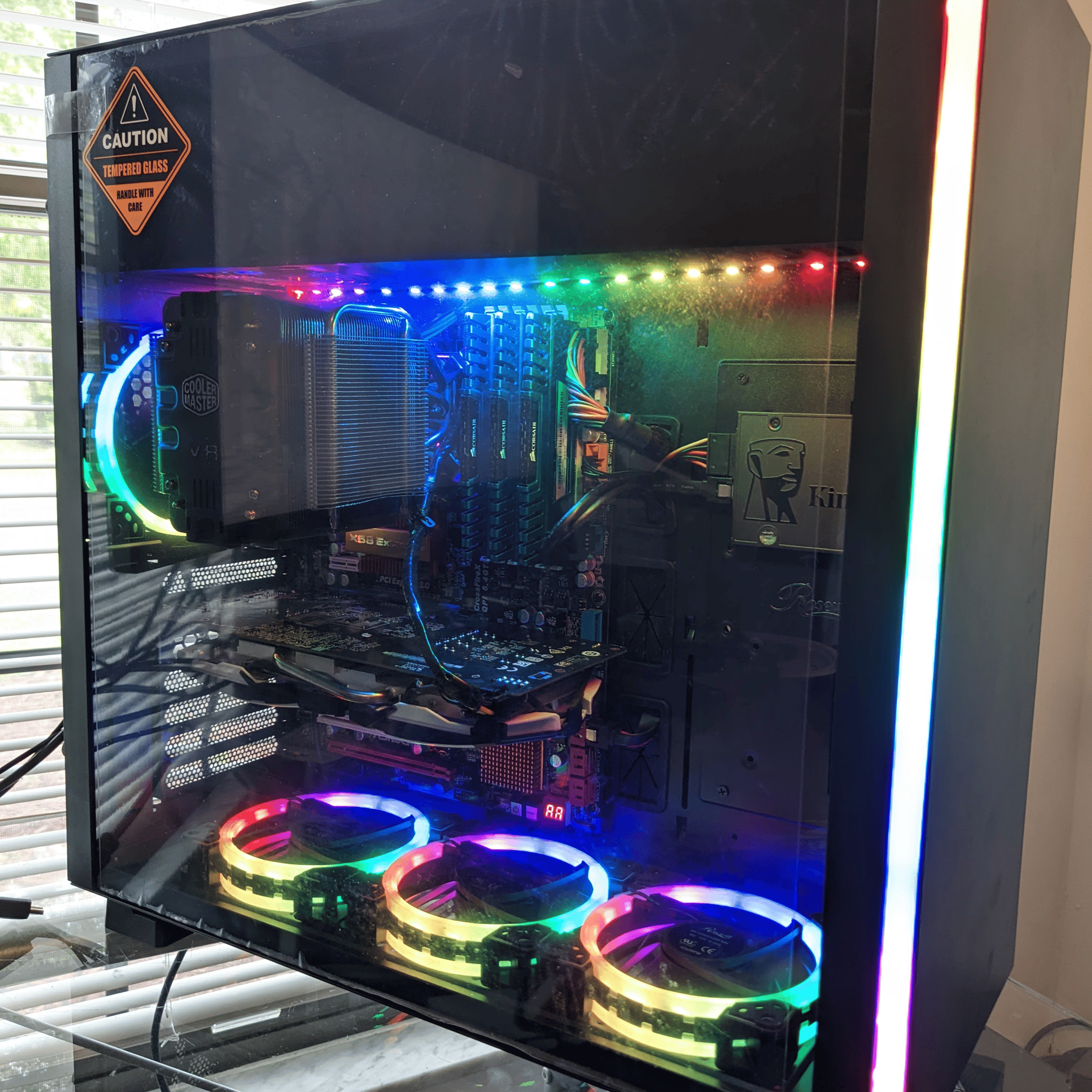 Sexxy RGB Gaming PC Xeon 16gb GTX 1060 SSD WiFi 
