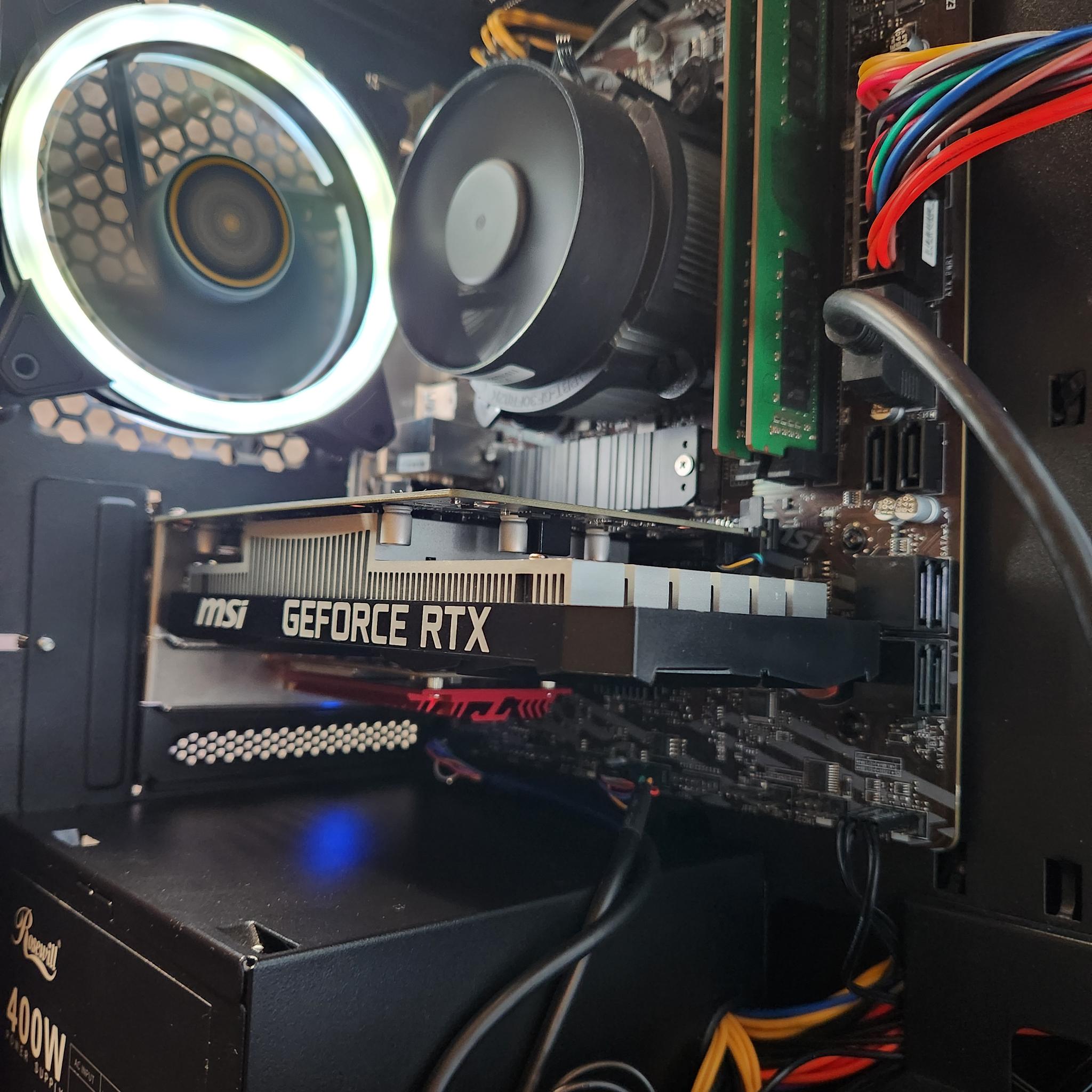 "Budget ESport PC" RTX 3050 6GB | Intel I3 10100f | 16GB DDR4 | 500gb SSD | WIFI