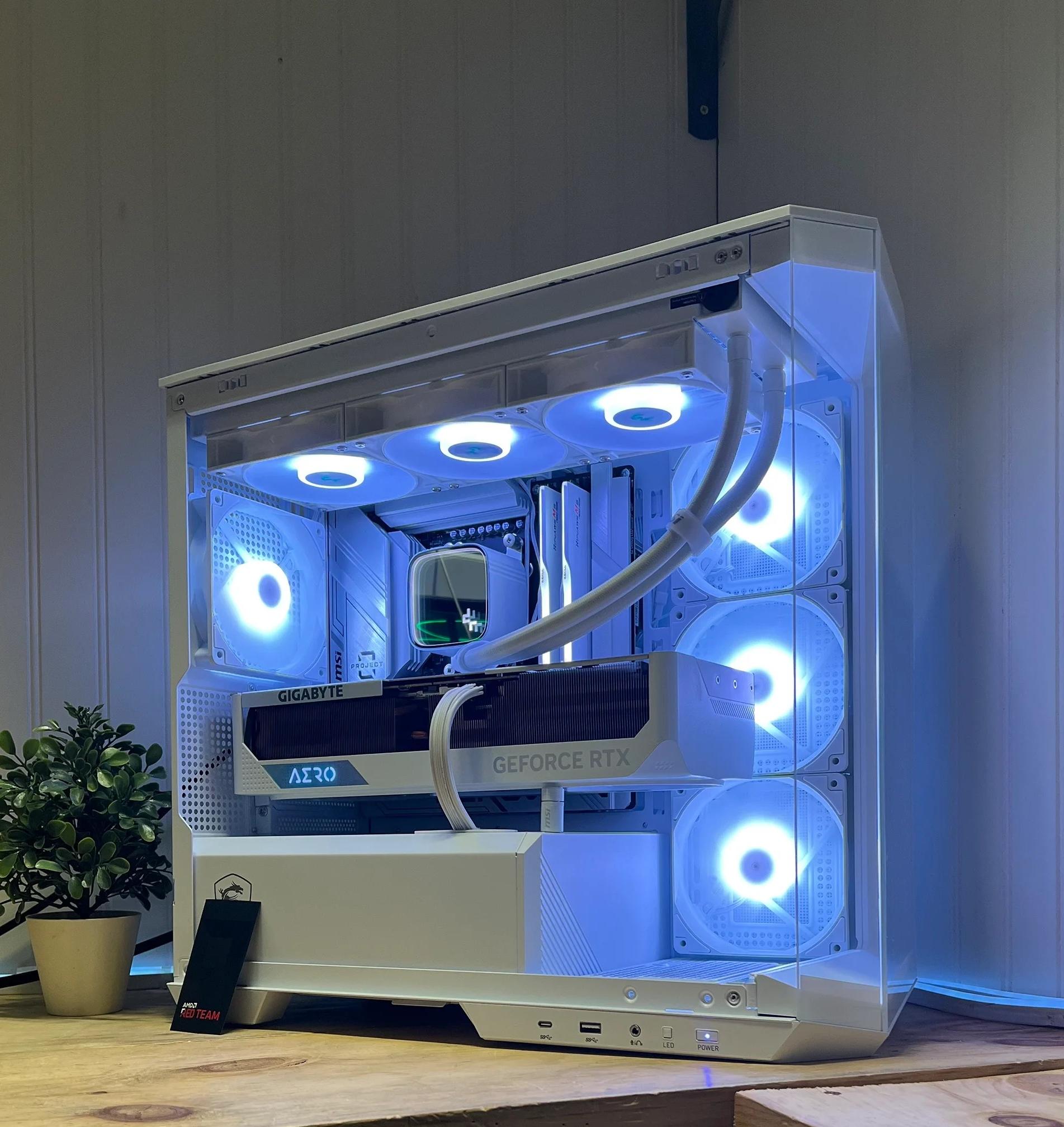 Clean and fast 4090/7600x3d/32g ddr5/2tb nvme/1000 watt psu