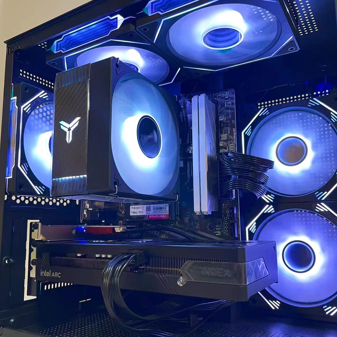 🔥For Sale🔥 Arc B580 12G|R5-5600|1TB M.2|16GB RAM|ARGB Fans|WIFI||DepxTech Pre-Built PC
