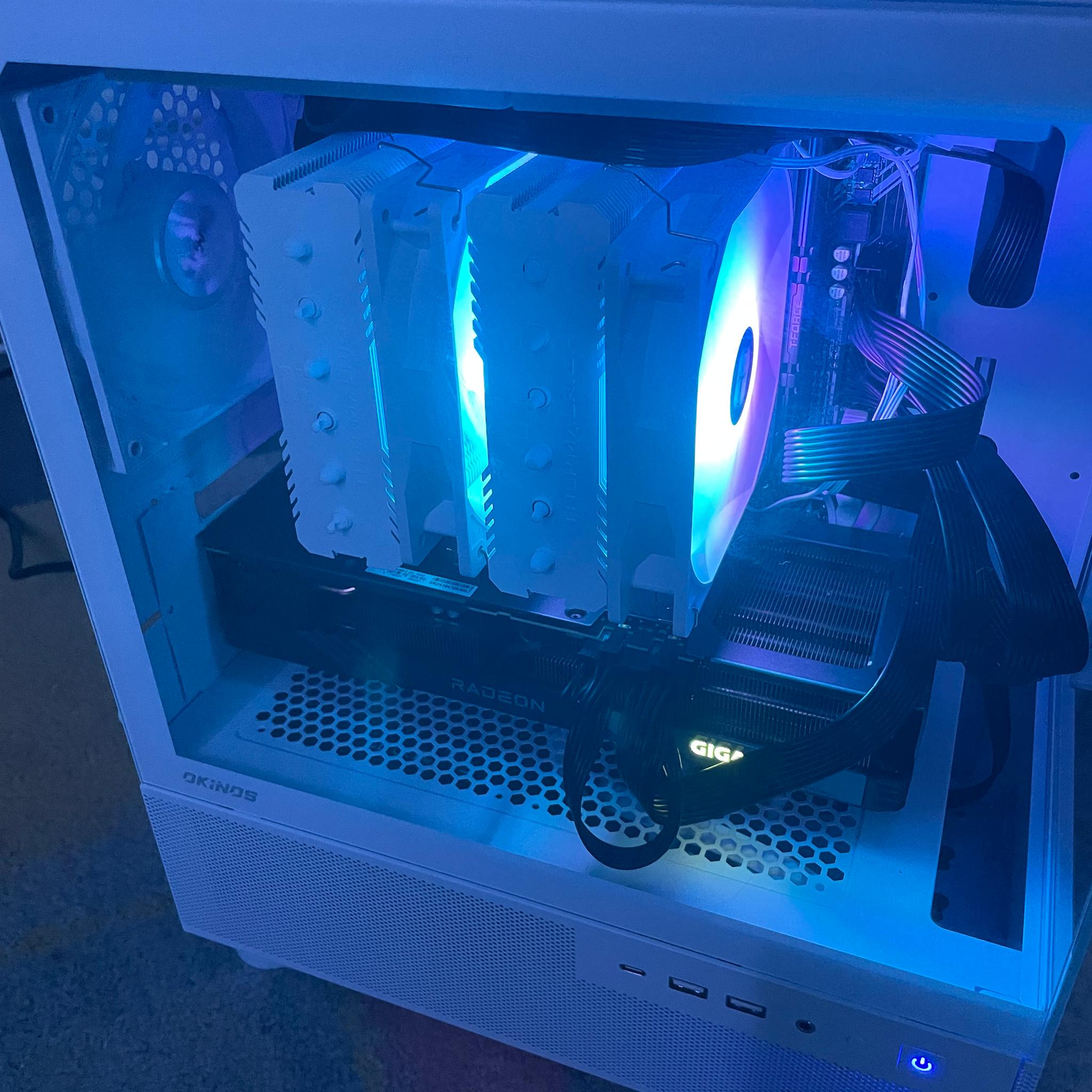 Mid Range Gaming Pc Radeon RX 7600 XT Ryzen 5 5600