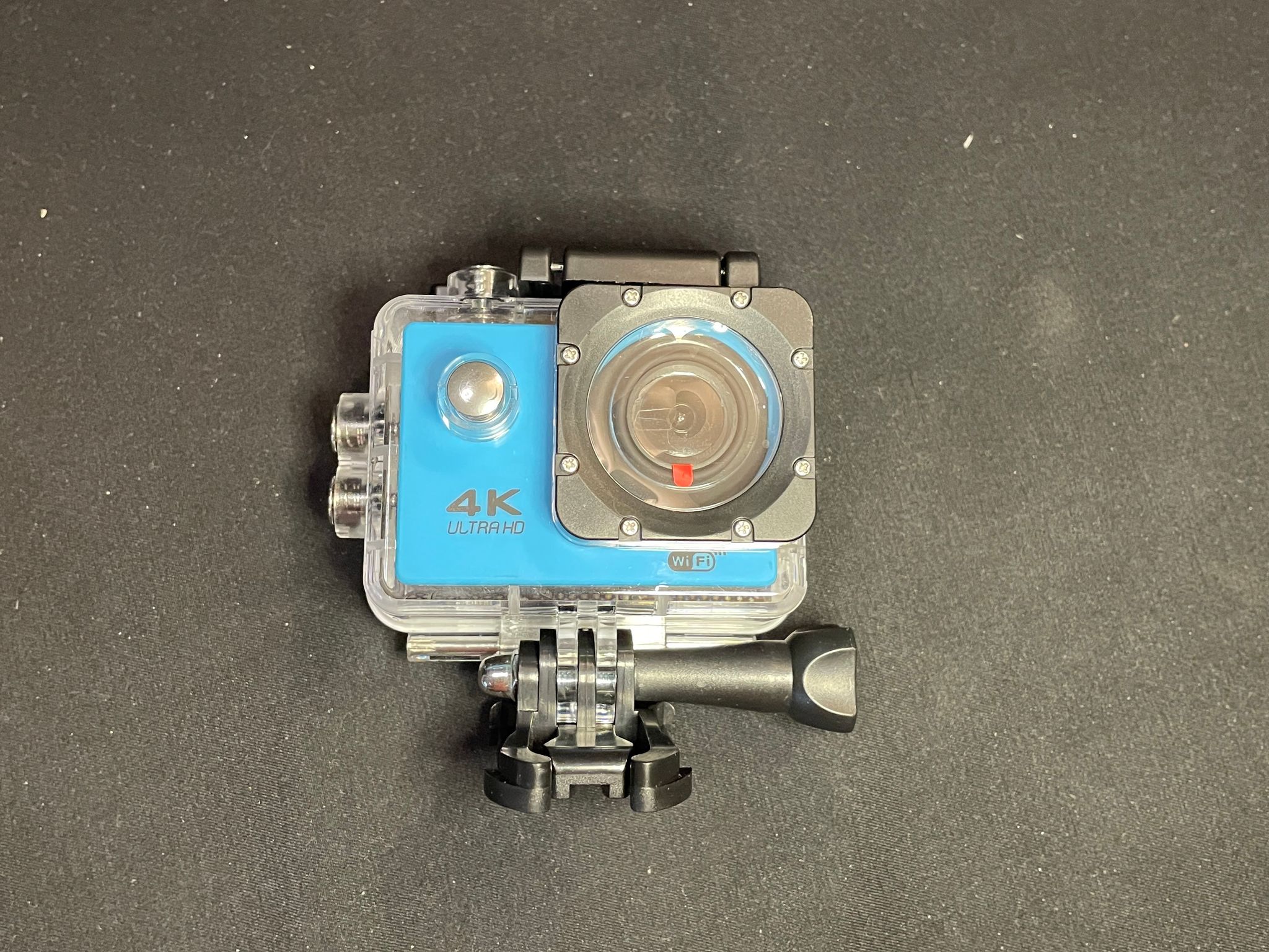4k Action Camera With Hard Case And Accessories