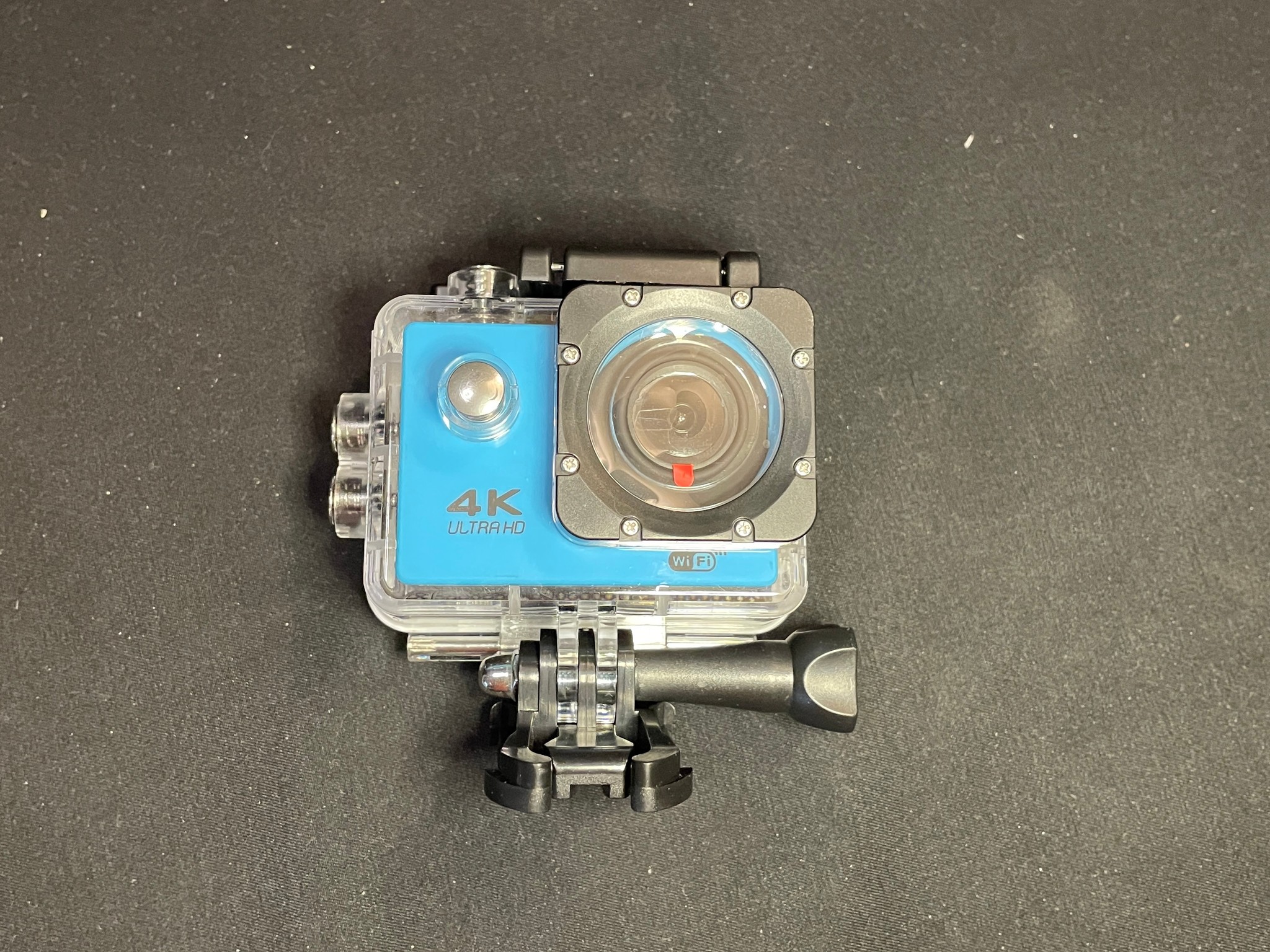 4k Action Camera With Hard Case And Accessories