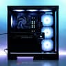 TUF Metal | RTX 4070, I5 13400F (10-core), 32gb ram Glass tower RGB PC